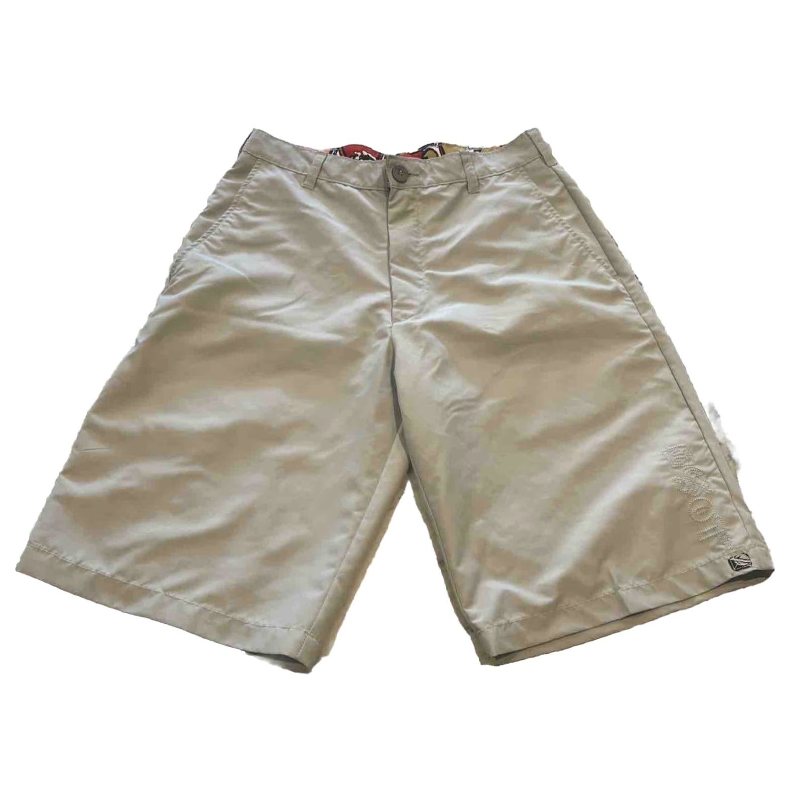 Vintage Lost Shorts Men 29 Skate Street Grey Bermuda Shorts Skate Street Mens Size US 29 - 2 Thumbnail
