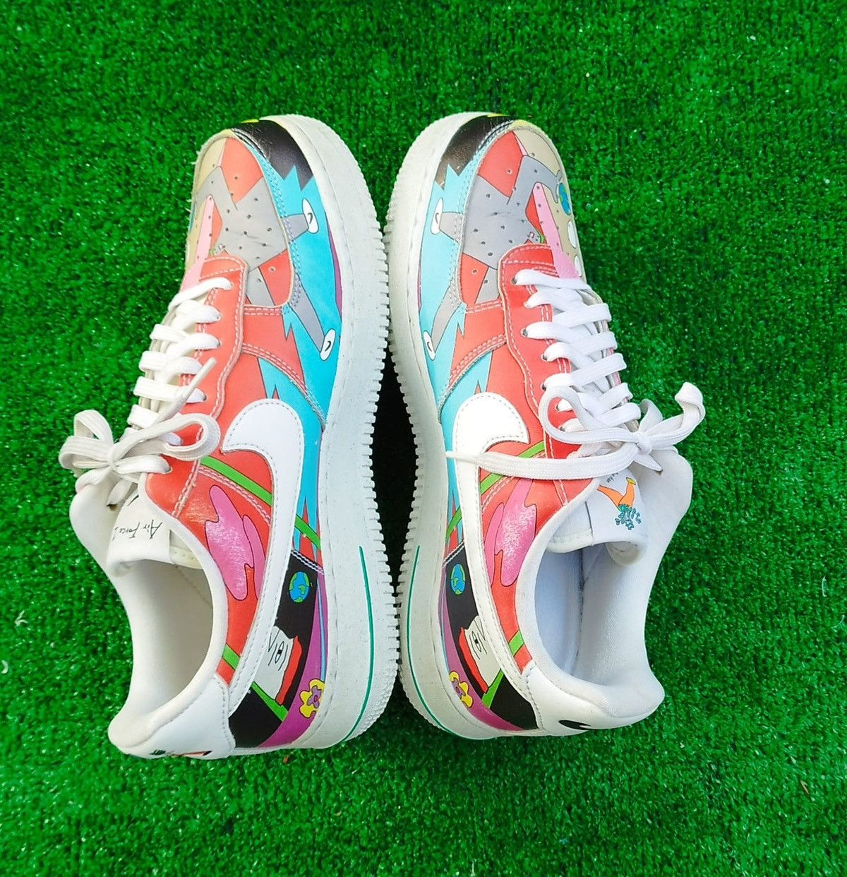 Nike Nike Air Force 1 Flyleather Ruohan Wang Size US 7 / EU 40 - 4 Thumbnail
