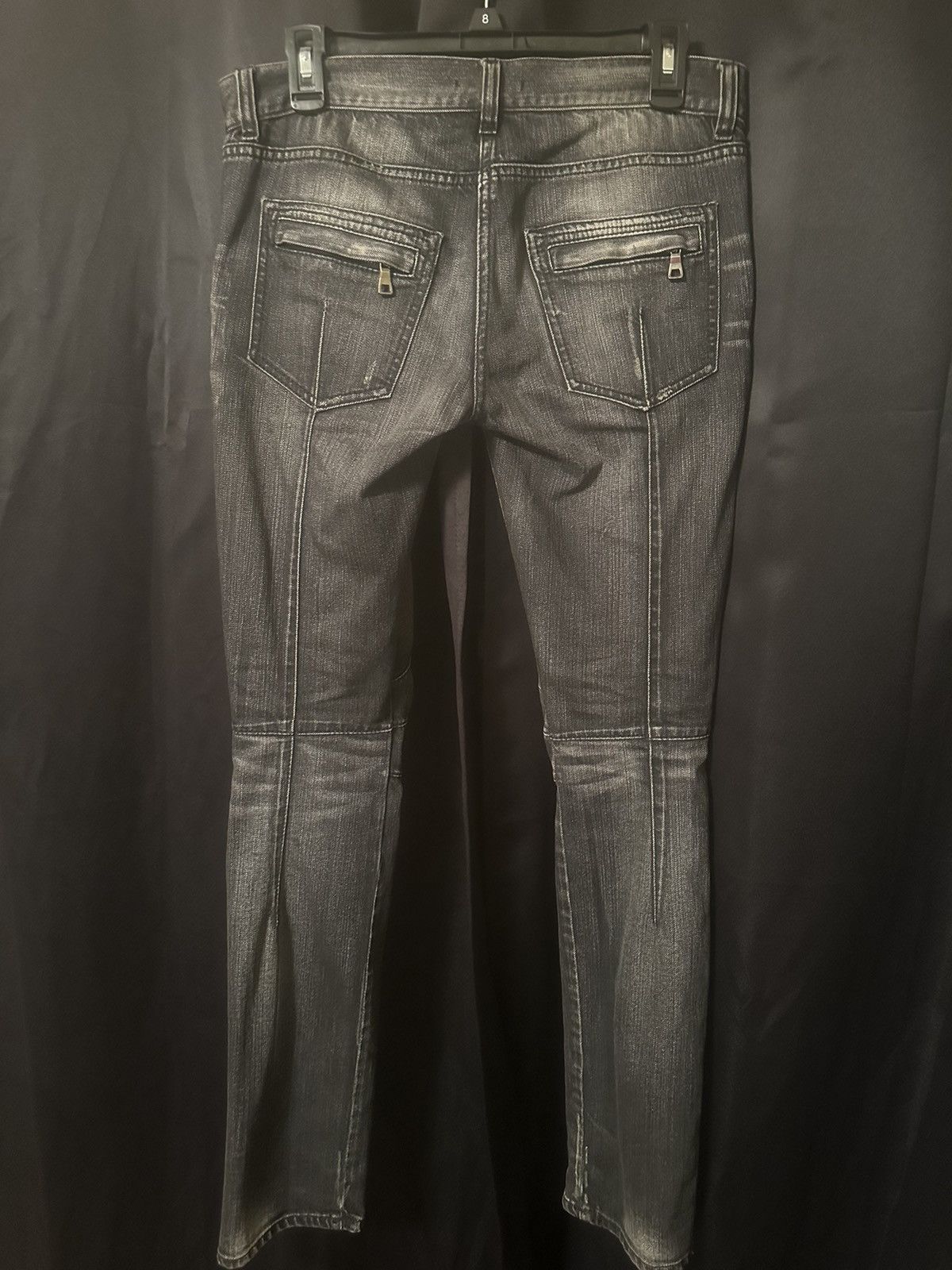 Balmain Balmain Decarnin Era Pocket Zipper Denim Size US 30 / EU 46 - 2 Thumbnail
