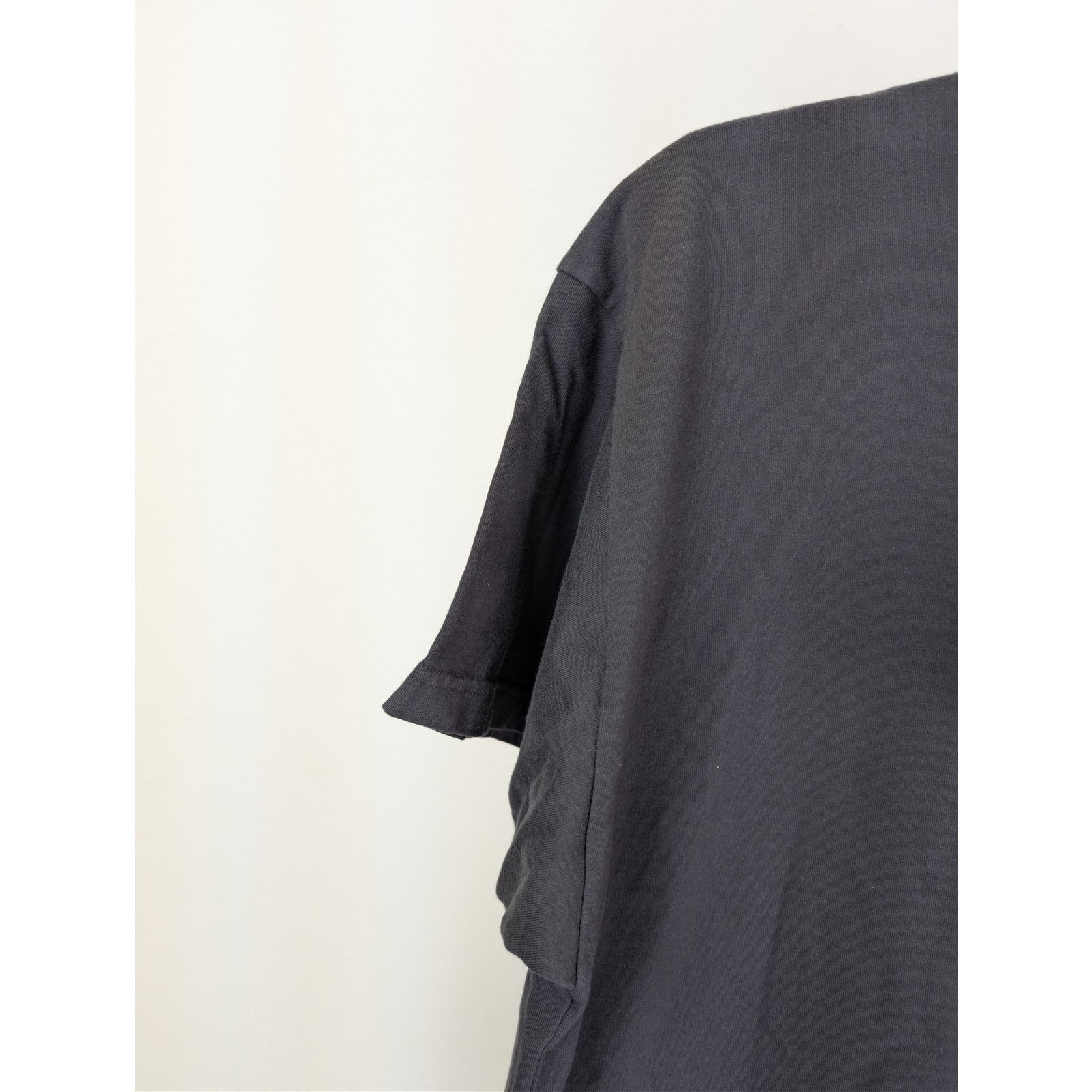 Balenciaga × Under Armour o1rshd1 Vintage Jersey Oversized T-Shirt Washed Black/White Size US M / EU 48-50 / 2 - 6 Thumbnail