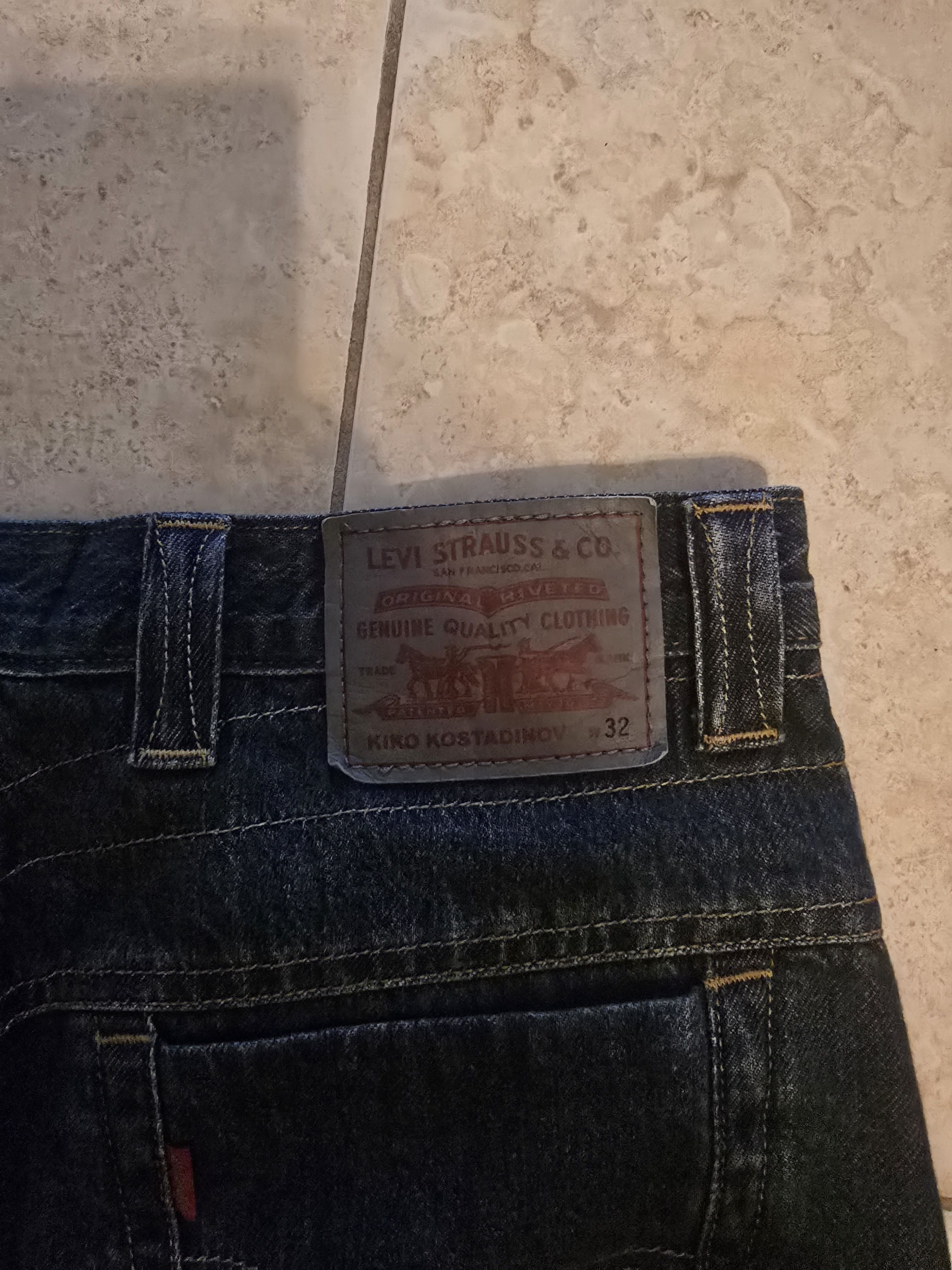 Kiko Kostadinov × Levi's Kiko Kostadinov x Levi's Mid Blue Wash Baggy Jeans Size US 32 / EU 48 - 5 Thumbnail