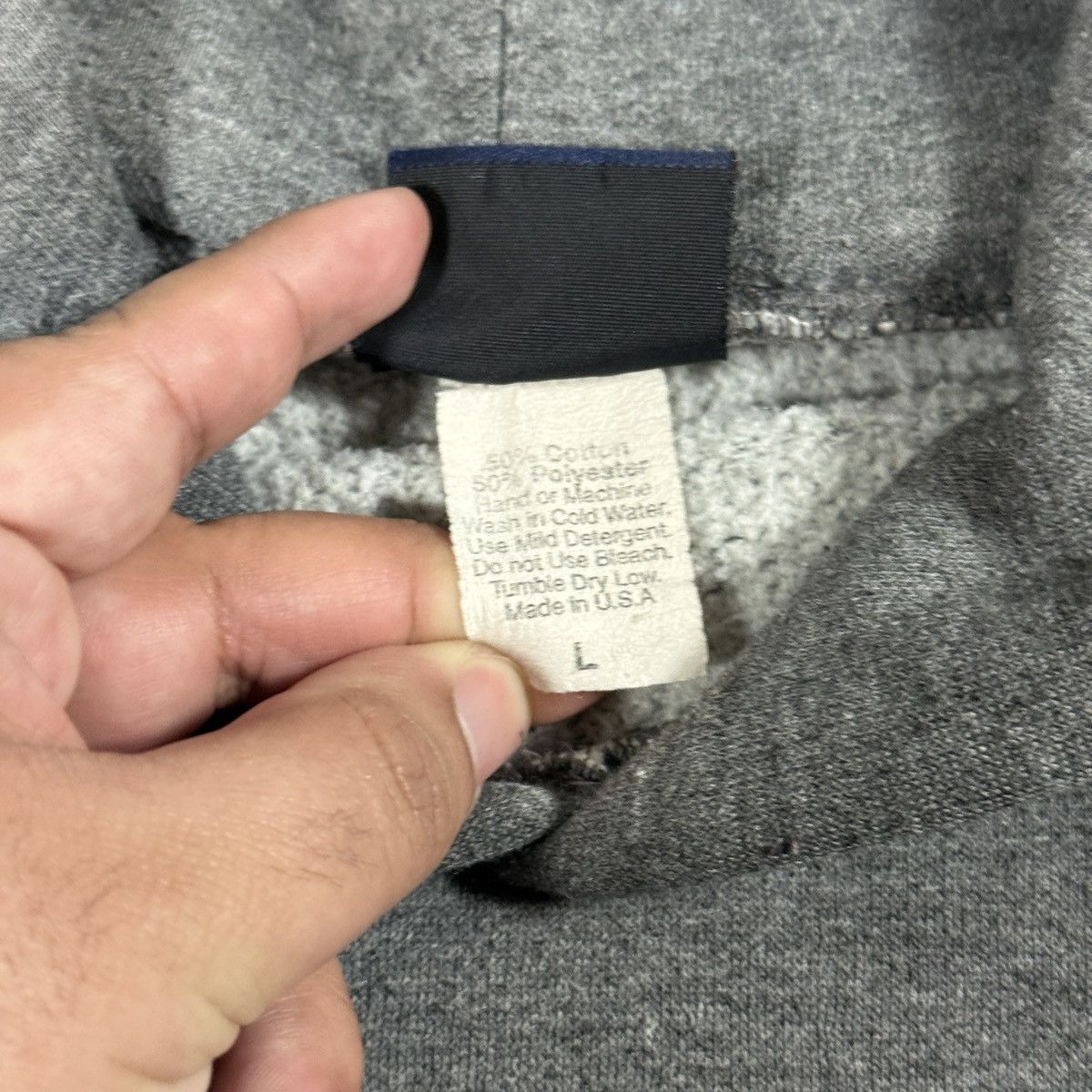 Other Vintage Speedy Grey Blank Essential Hoodie Men's Large Size US L / EU 52-54 / 3 - 4 Thumbnail