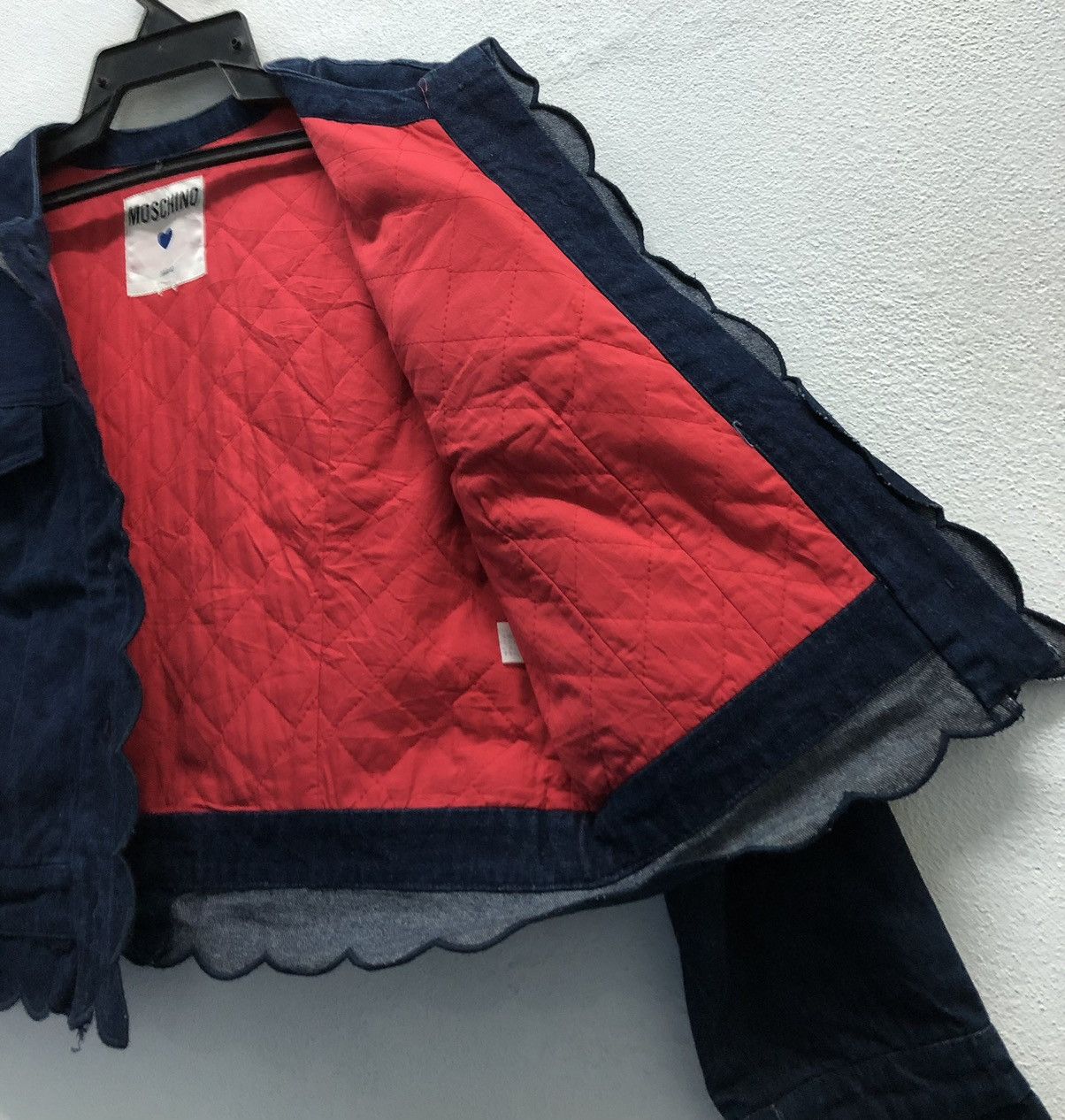 Moschino Vintage Moshino Milano Denim Jacket Size M / US 6-8 / IT 42-44 - 9 Thumbnail