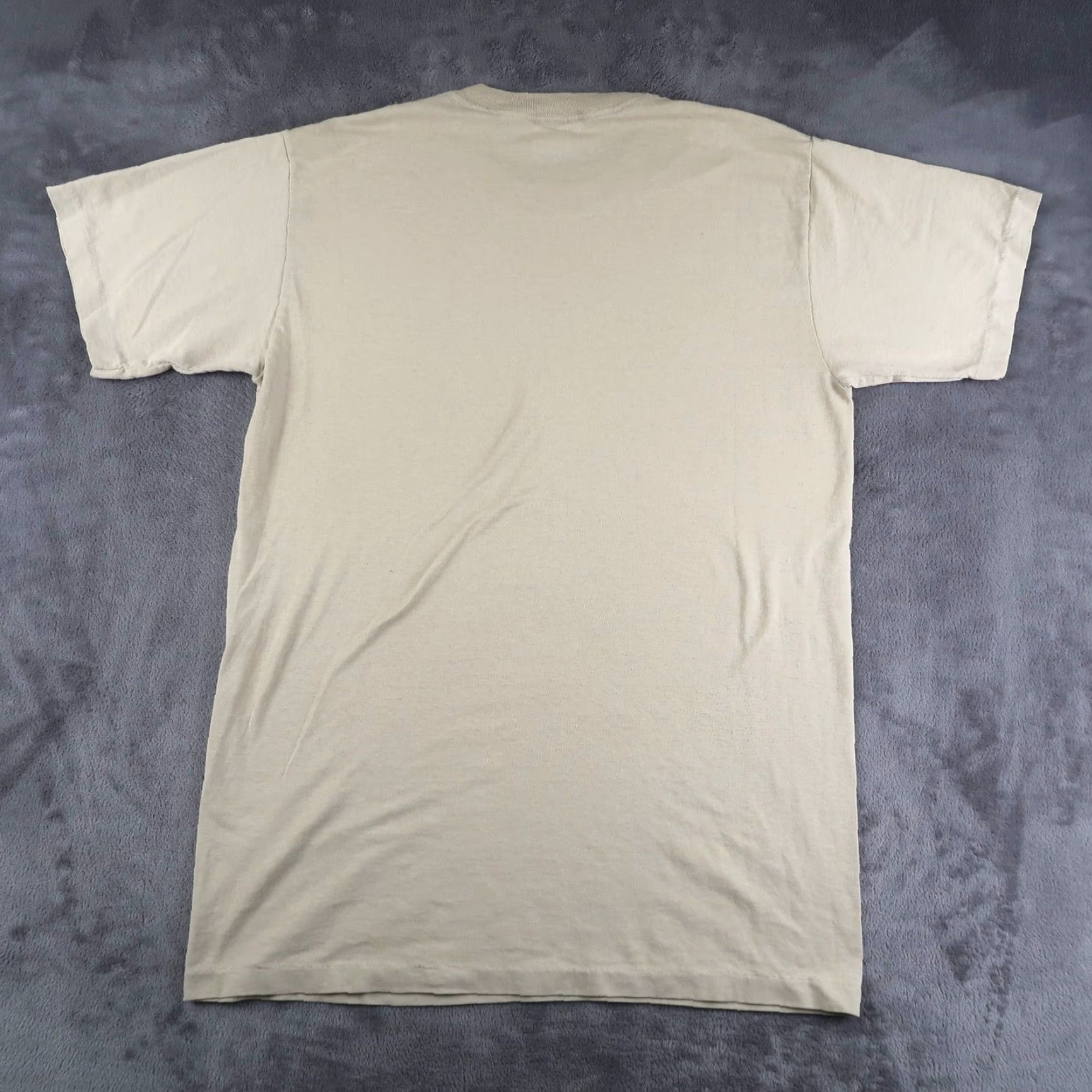Vintage VINTAGE Duke 90s Graphic Tee T-Shirt Mens L Beige Single Stitch USA Made Size US L / EU 52-54 / 3 - 2 Thumbnail
