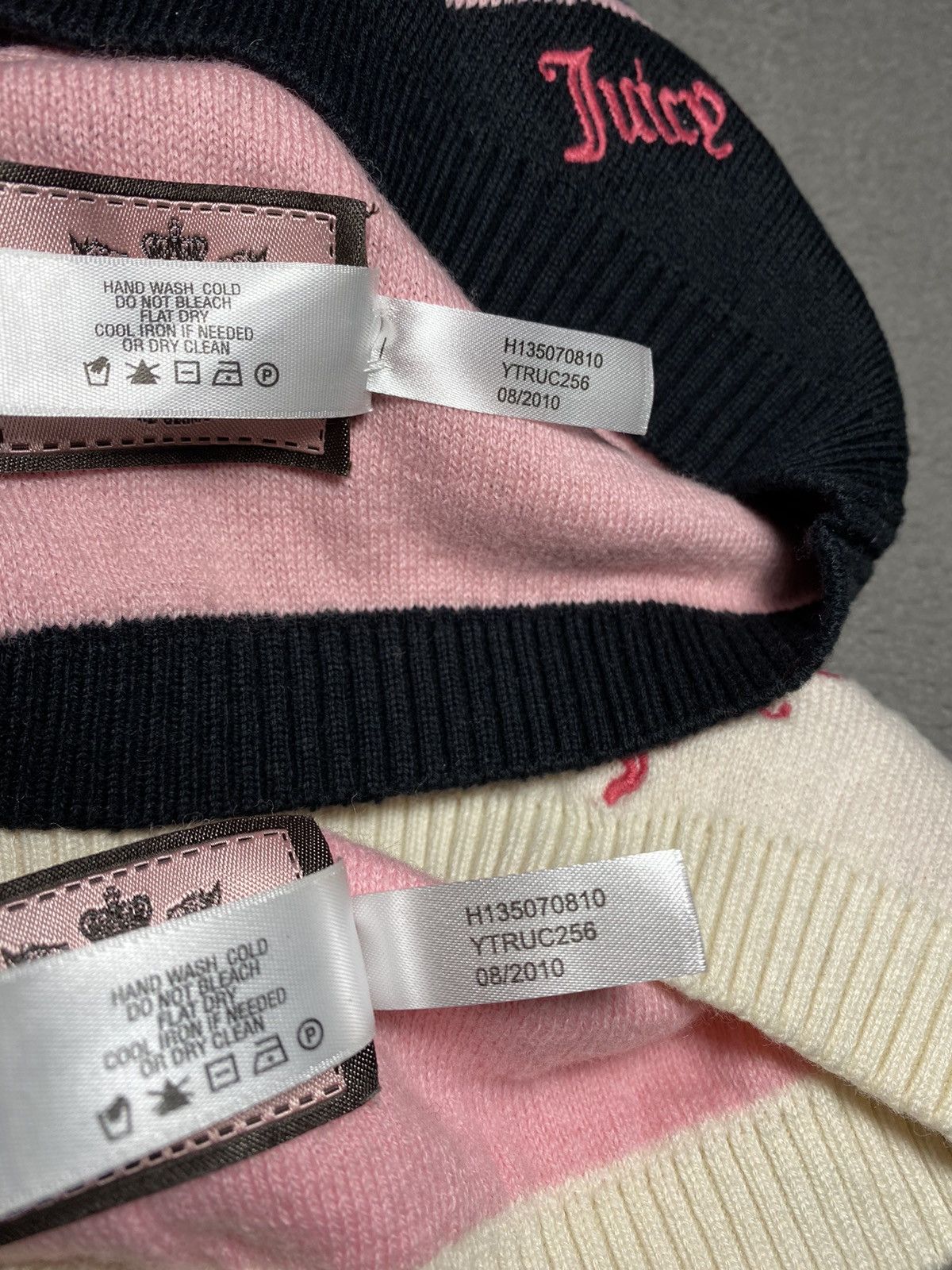 Juicy Couture × Vintage Juicy Couture women’s Y2K Beanie set of 2 Size ONE SIZE - 8 Thumbnail