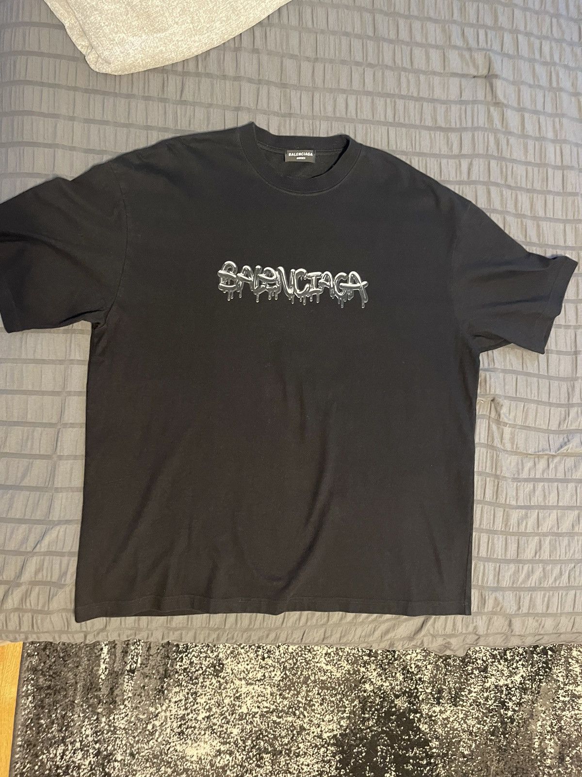 Balenciaga Balenciaga Slime Logo T Shirt | Grailed