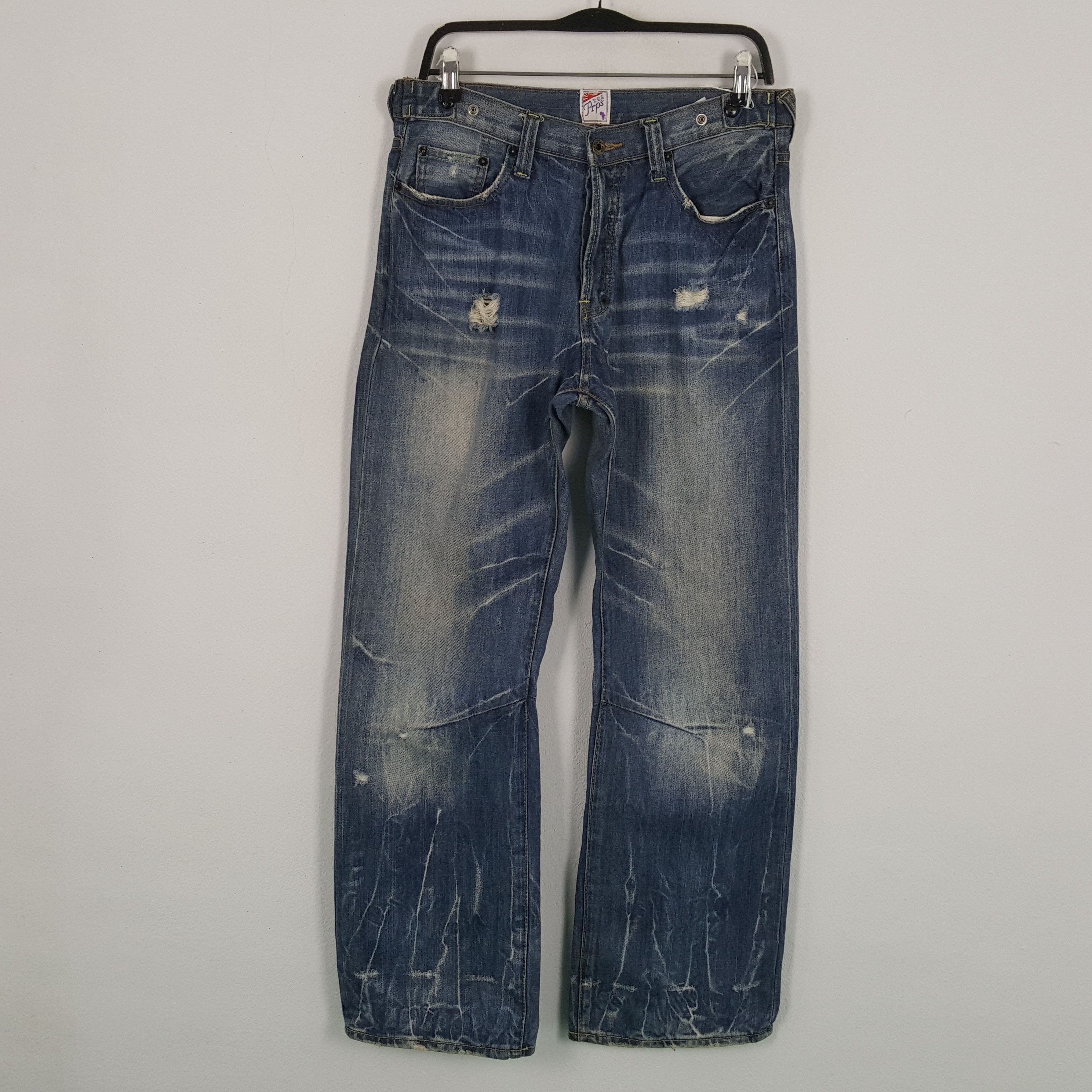 Prps × Vintage PRPS Fashion Designer Style Streetwear Jeans Size US 32 / EU 48 - 1 Thumbnail