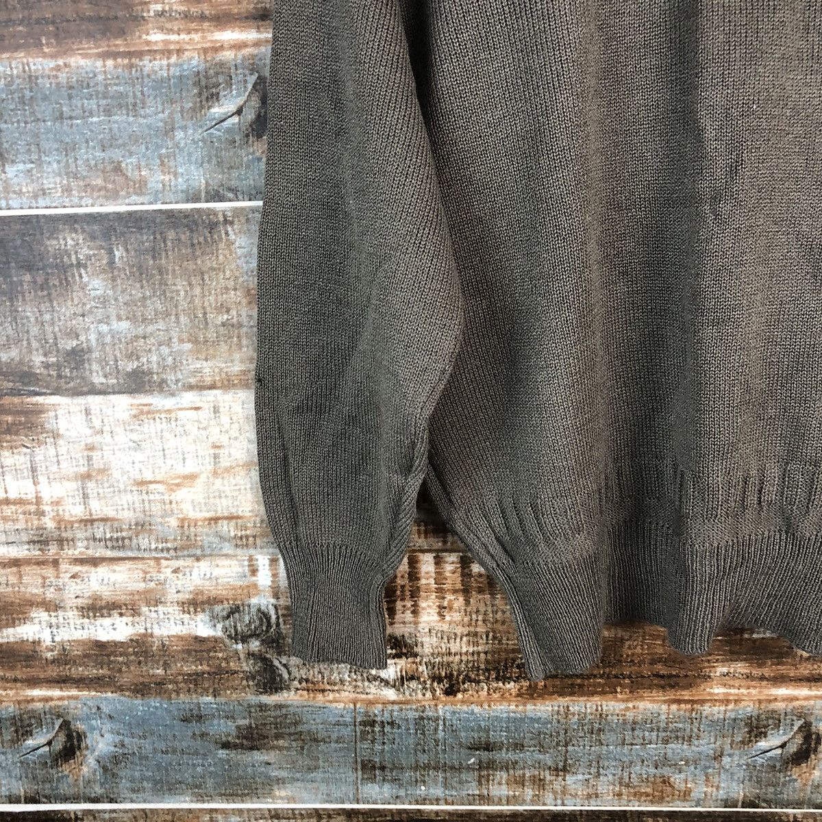 Japanese Brand DL Vinidia Dark Brown Cardigan Knitwear #C490 Size M / US 6-8 / IT 42-44 - 17 Thumbnail
