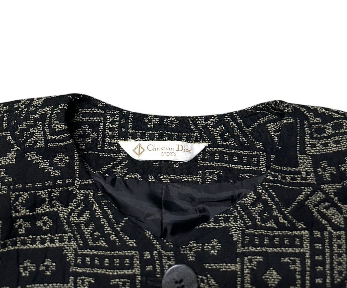 Christian Dior Monsieur Christian dior tweed jacket Size M / US 6-8 / IT 42-44 - 5 Thumbnail