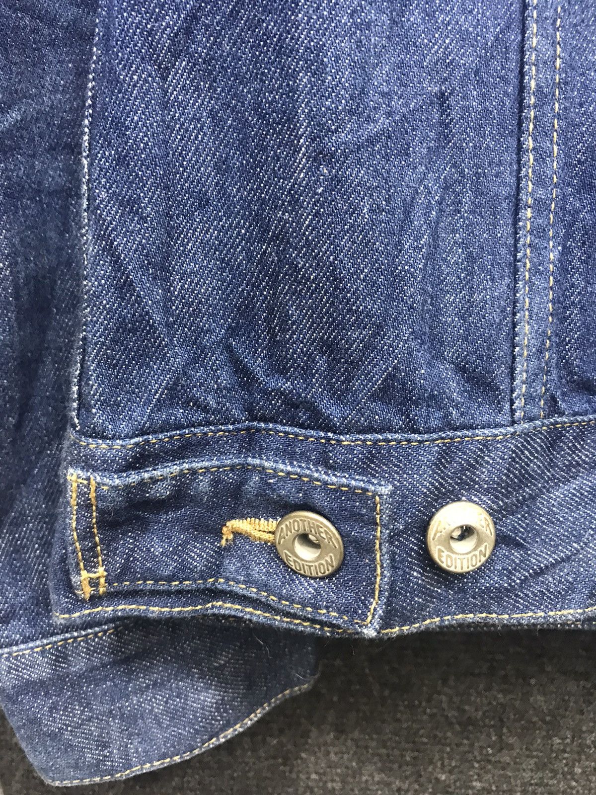 Japanese Brand ANOTHER EDITION Japan Slim Fit Trucker Jeans Size S / US 4 / IT 40 - 12 Thumbnail