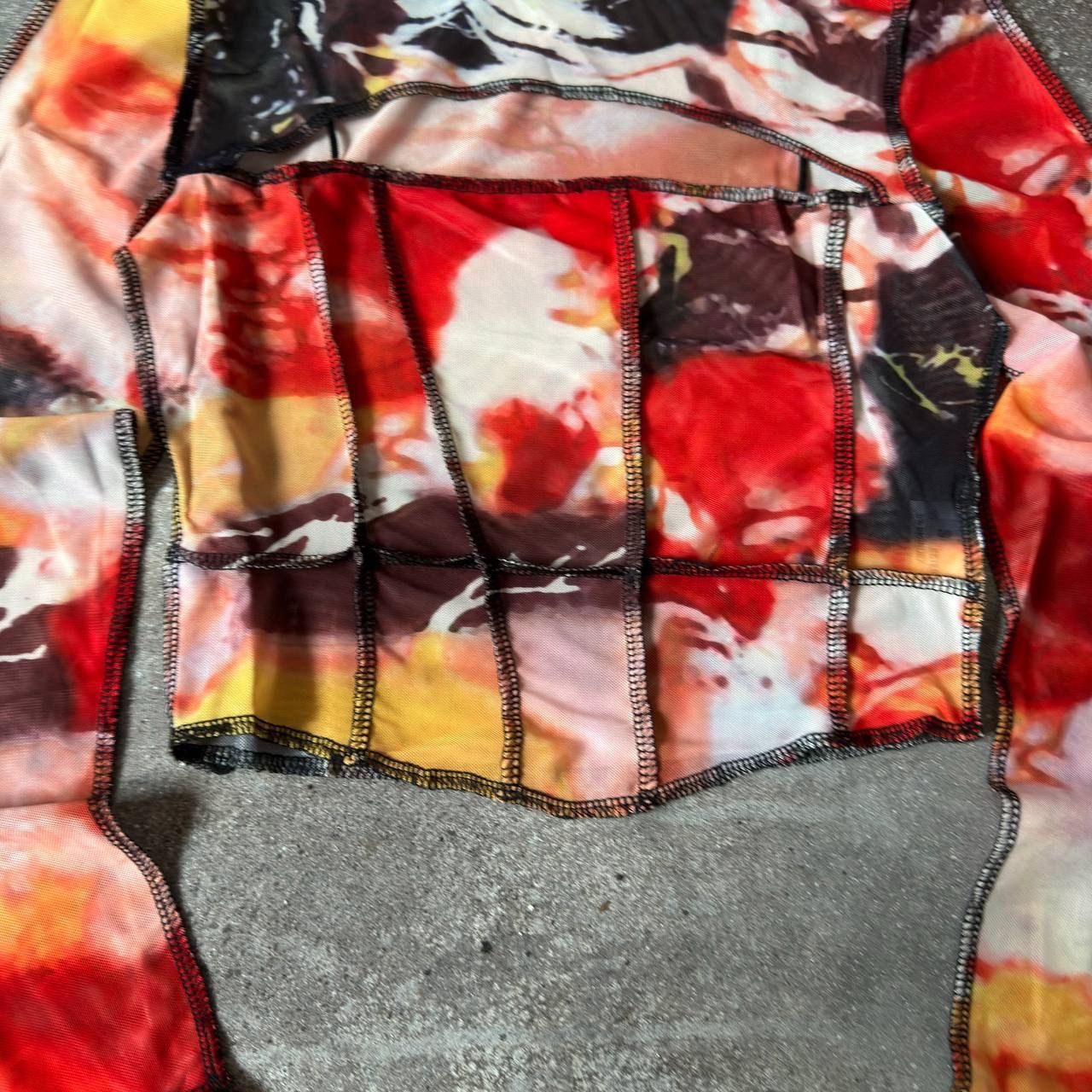 Hysteric Glamour × Japanese Brand × Vintage Y2K Sexy Mesh Top (Jean Paul Gaultier style) Size S / US 4 / IT 40 - 5 Thumbnail