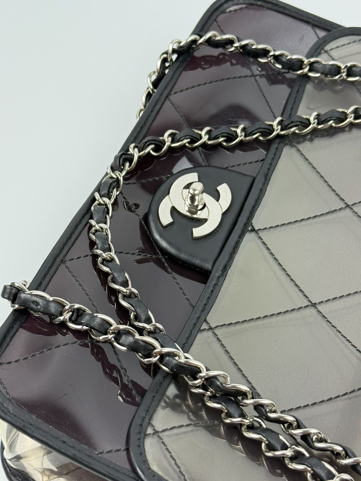 Chanel Chanel - 2006 - RARE - Transparent - Ombre - Flap Size ONE SIZE - 23 Thumbnail