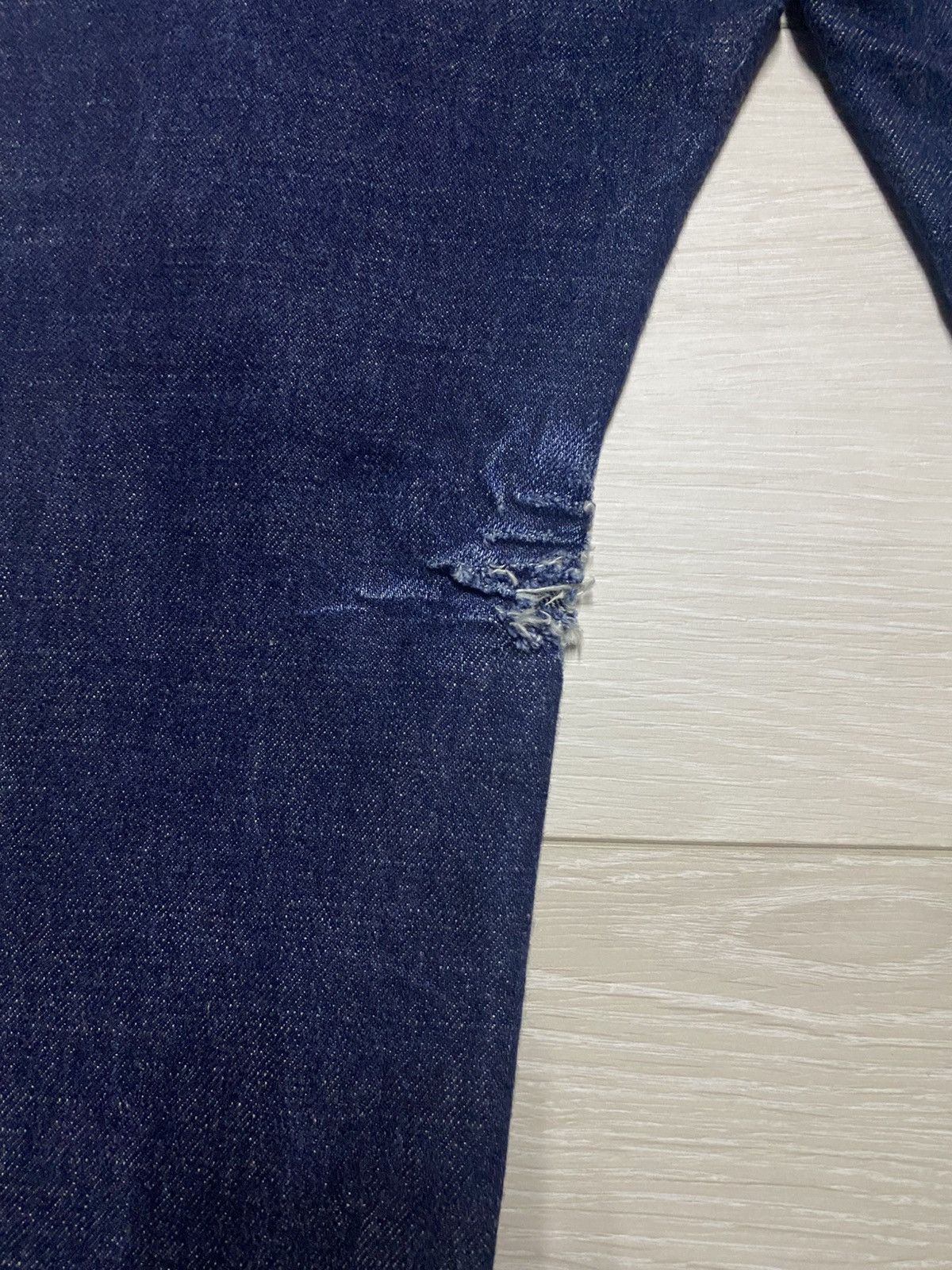 Issey Miyake Vintage Mili-mili Bush Pant Skinny Denim Size US 33 - 17 Thumbnail