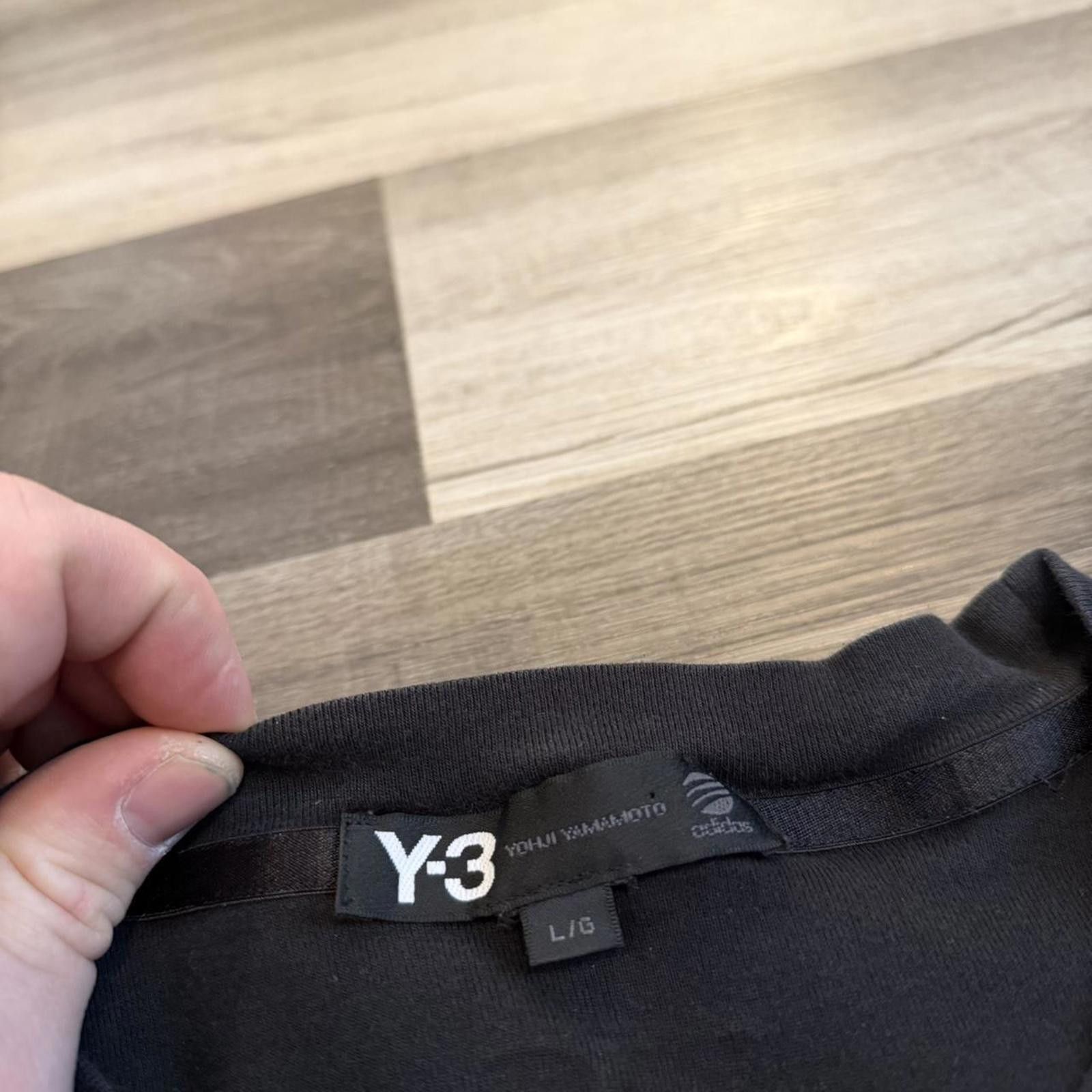 Y-3 adidas Yohji Yamamoto Y-3 wear a smile wear a y-3 LS t shirt Size US L / EU 52-54 / 3 - 6 Thumbnail