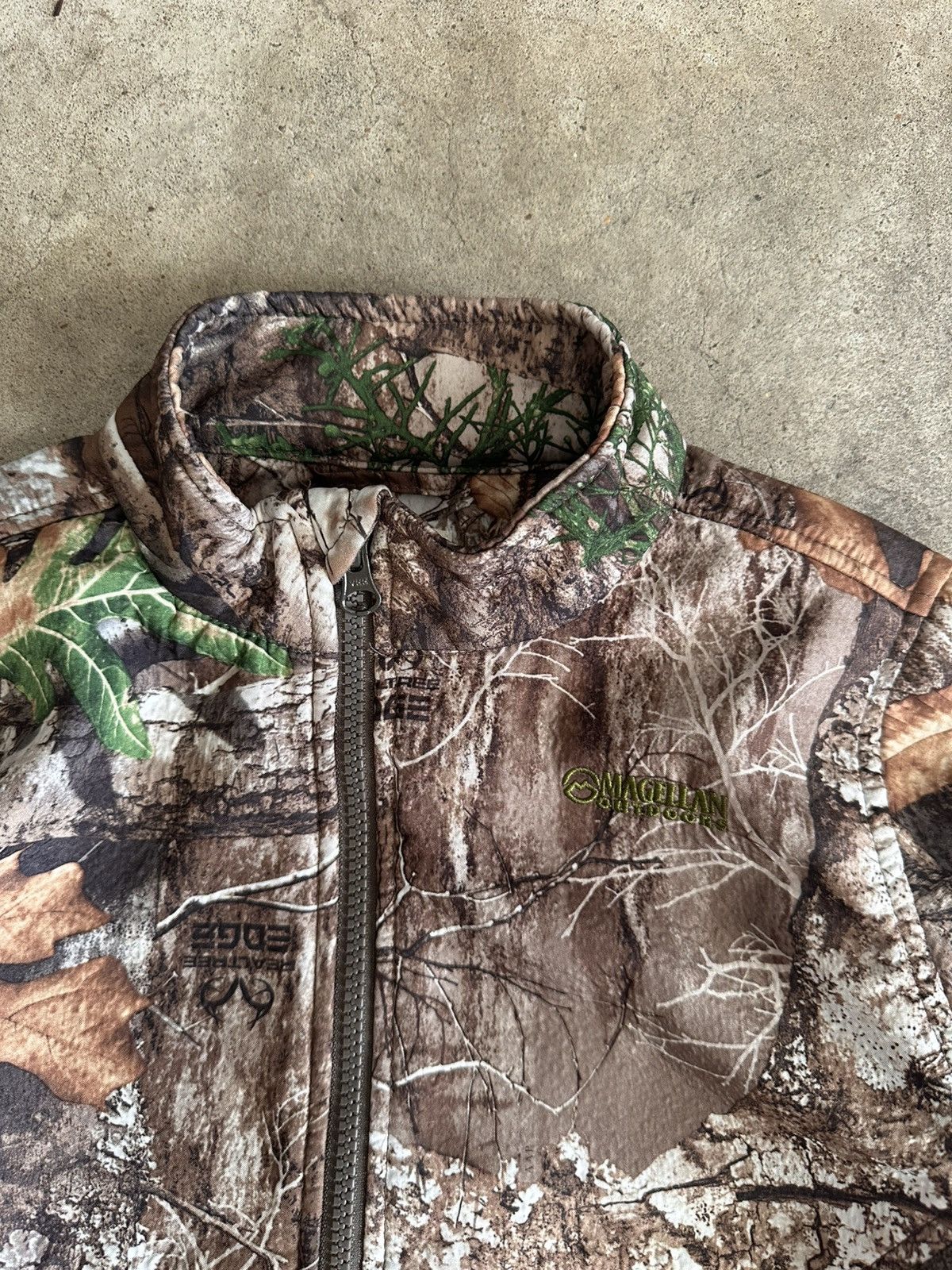 Vintage Y2K Magellan Camo Zip Up Size US XL / EU 56 / 4 - 2 Thumbnail