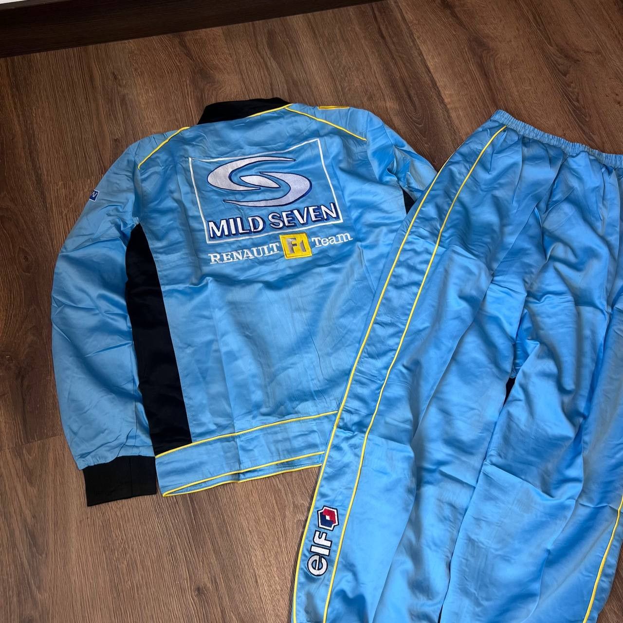Vintage Vintage Renault F1 Team Racing Track Suit Size US M / EU 48-50 / 2 - 8 Thumbnail