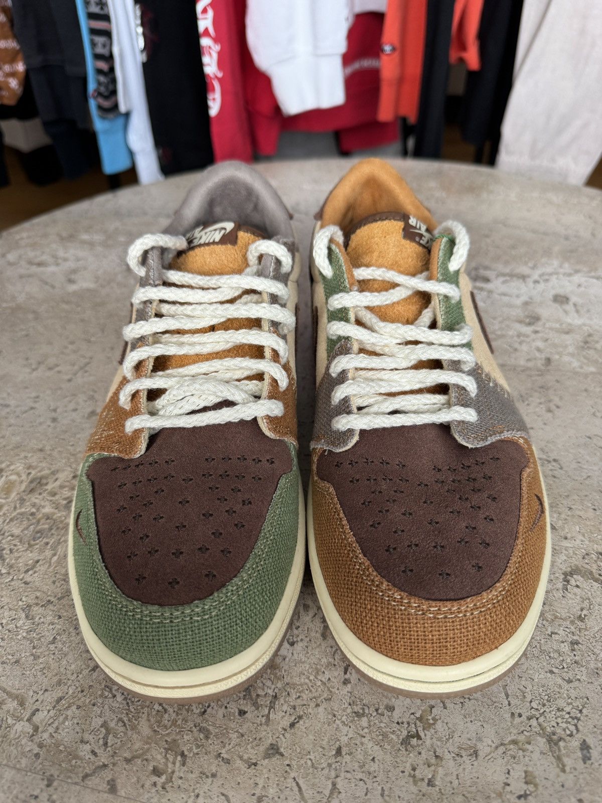 Jordan Brand Jordan 1 Retro Low OG Zion Williamson Voodoo Size US 10.5 / EU 43-44 - 6 Thumbnail
