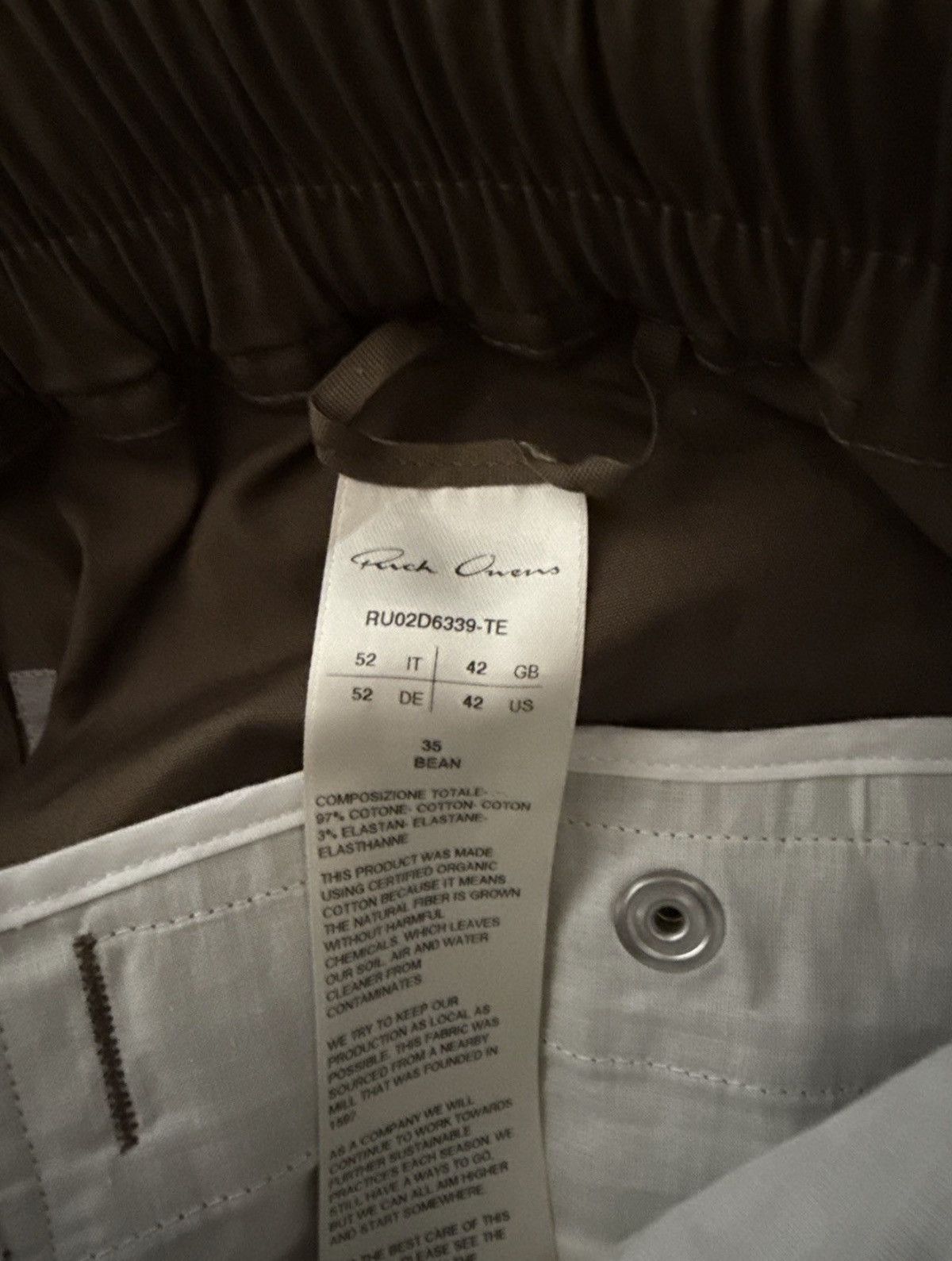 Rick Owens Rick Owens Bella Cargo Pants Brown – Size US 36 / IT 52 Size US 36 / EU 52 - 6 Thumbnail