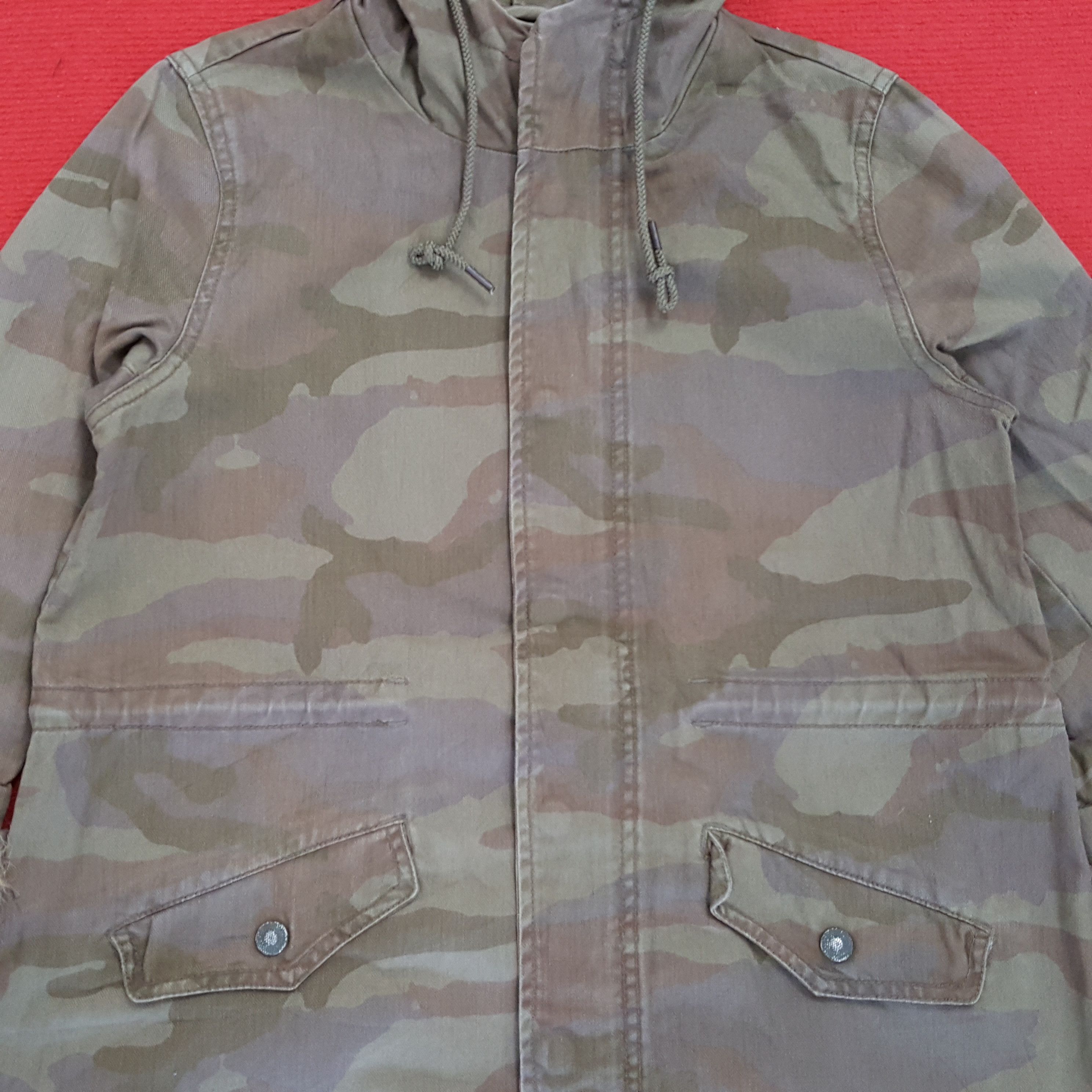 Levi's × Vintage Levis Parkas Jacket Camo Design Style Size US XS / EU 42 / 0 - 2 Thumbnail