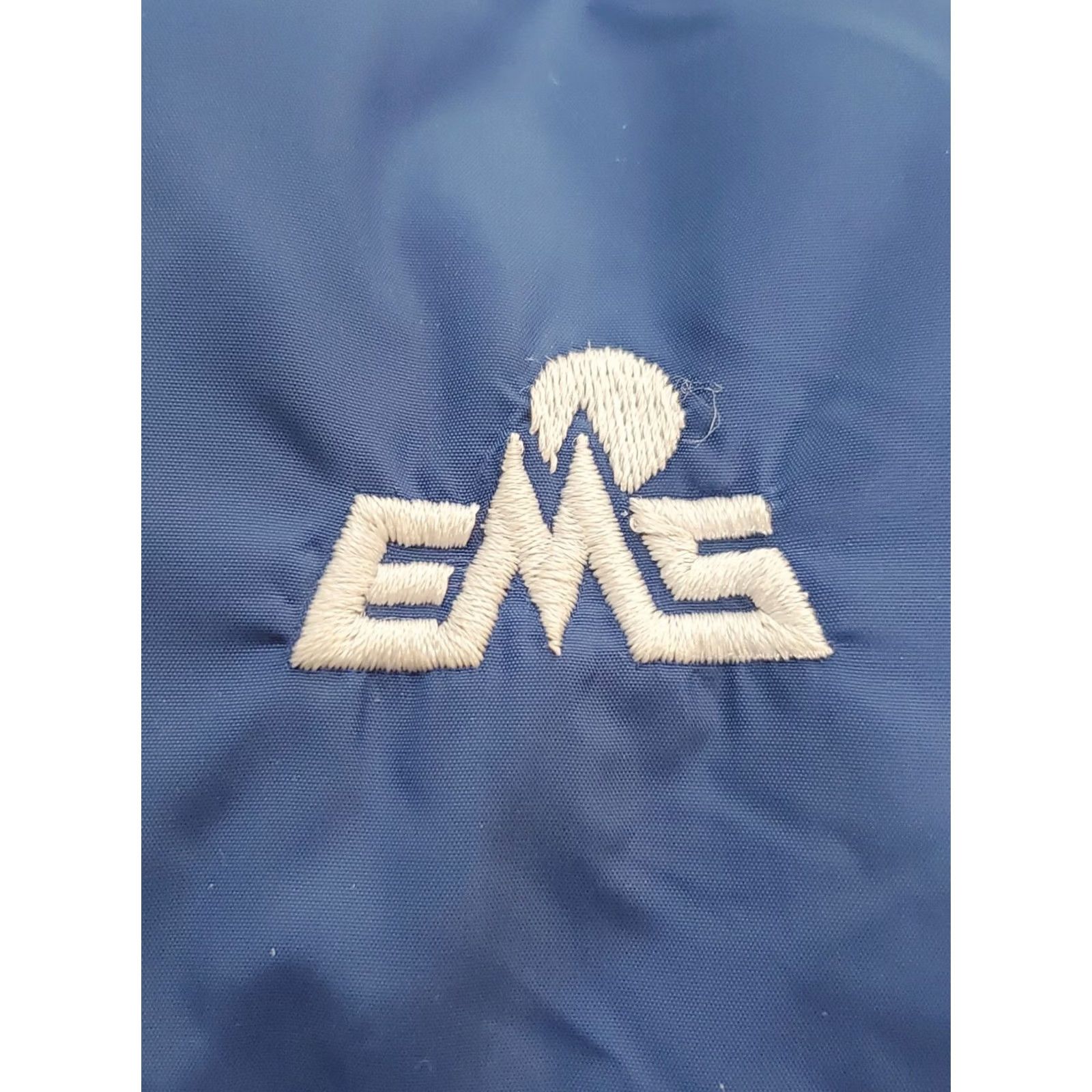 Eastern Mountain Sports EMS Goose Down Puffer Vest Cobalt Blue Packable Men's M Lightweight Insulated Stand-Up Collar Zipper Pocketed Wool? Size US M / EU 48-50 / 2 - 4 Thumbnail