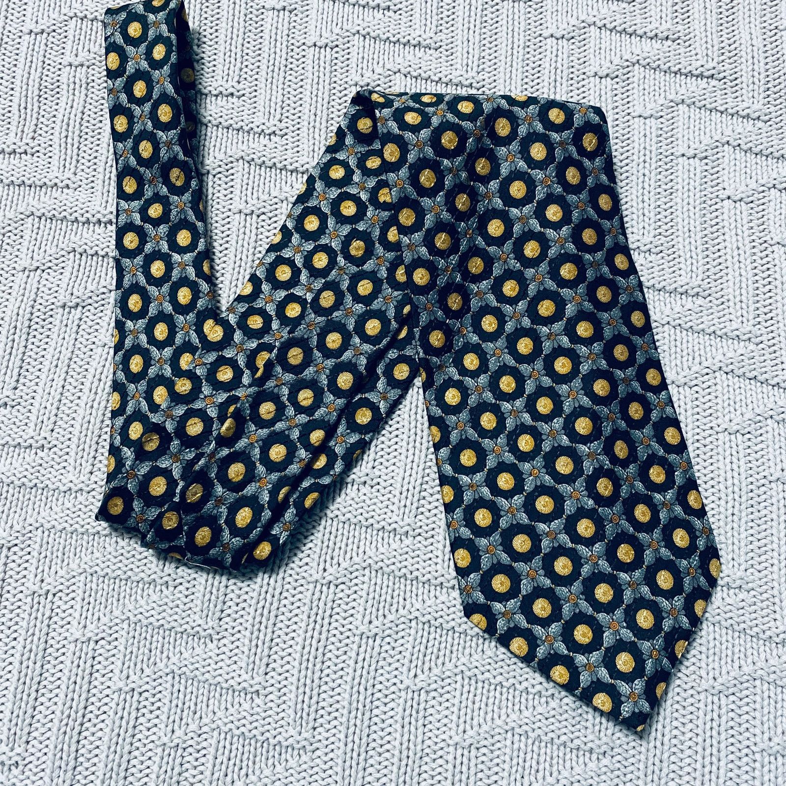 Valentino Valentino golden orb silk tie Size ONE SIZE - 1 Thumbnail