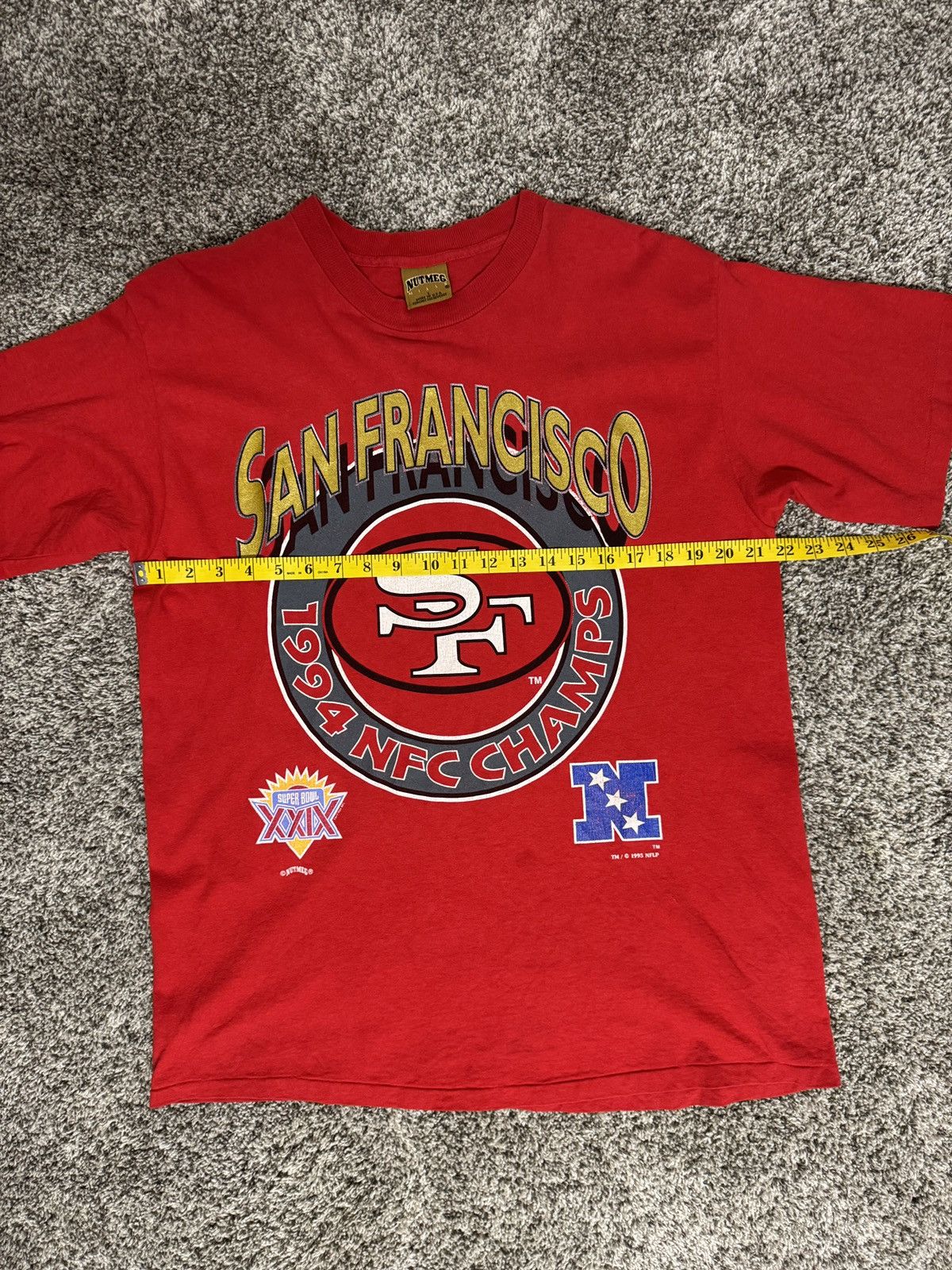 Nutmeg Vintage San Francisco 49ers Shirt Size US L / EU 52-54 / 3 - 8 Thumbnail