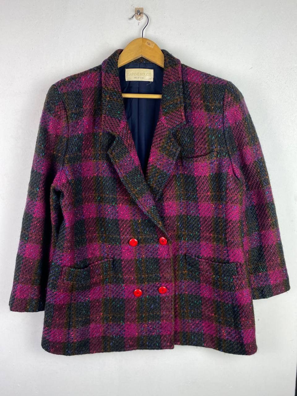 Japanese Brand × Vintage vintage japanese brands wool knitted jacket very nice design Size XL / US 12-14 / IT 48-50 - 1 Thumbnail
