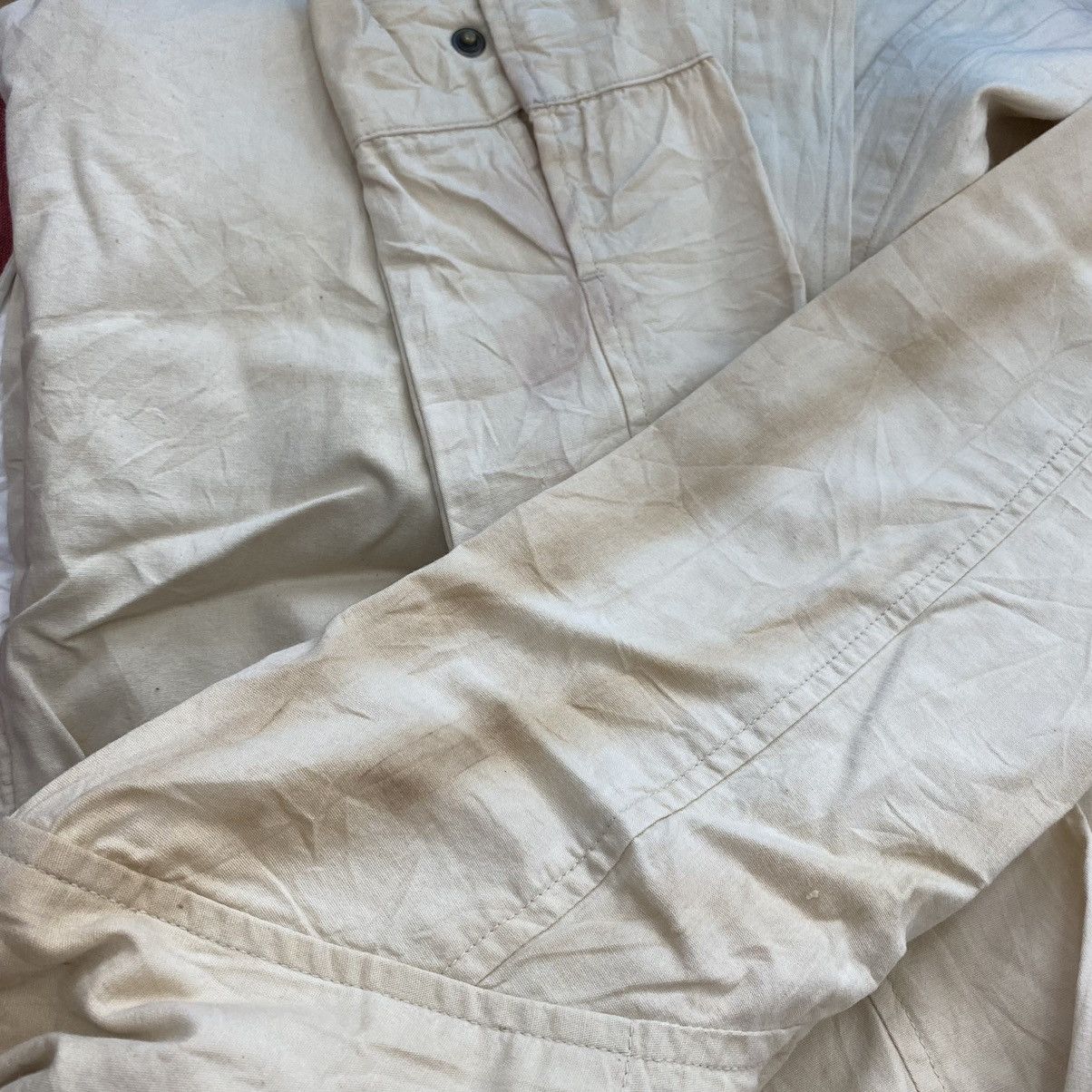 Japanese Brand CANTWO Japanese Brand Cream Trench Coat Jacket Size US S / EU 44-46 / 1 - 7 Thumbnail