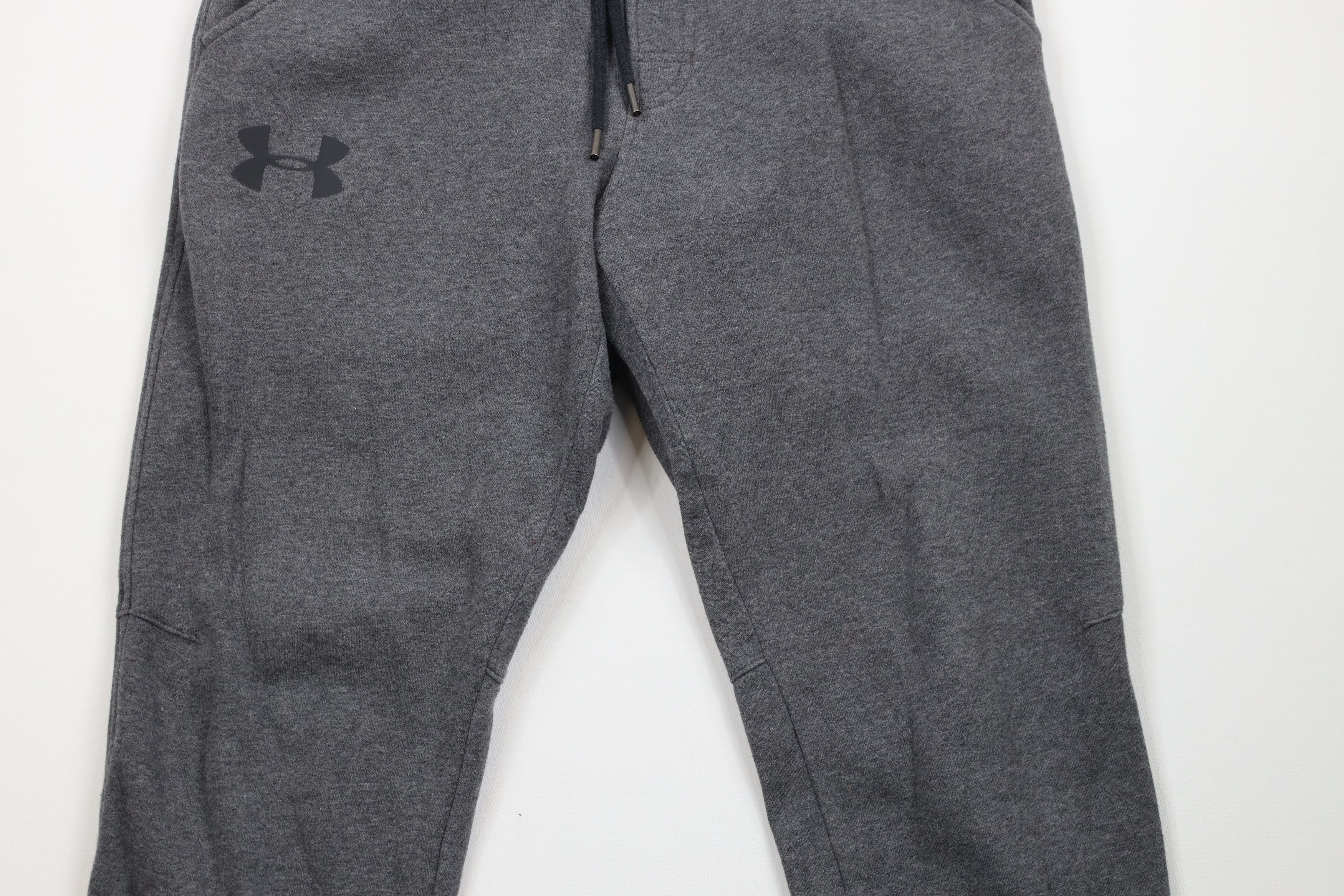 Under Armour × Vintage Under Armour Loose Fit Cuffed Sweatpants Joggers Gray Size US 34 / EU 50 - 3 Thumbnail
