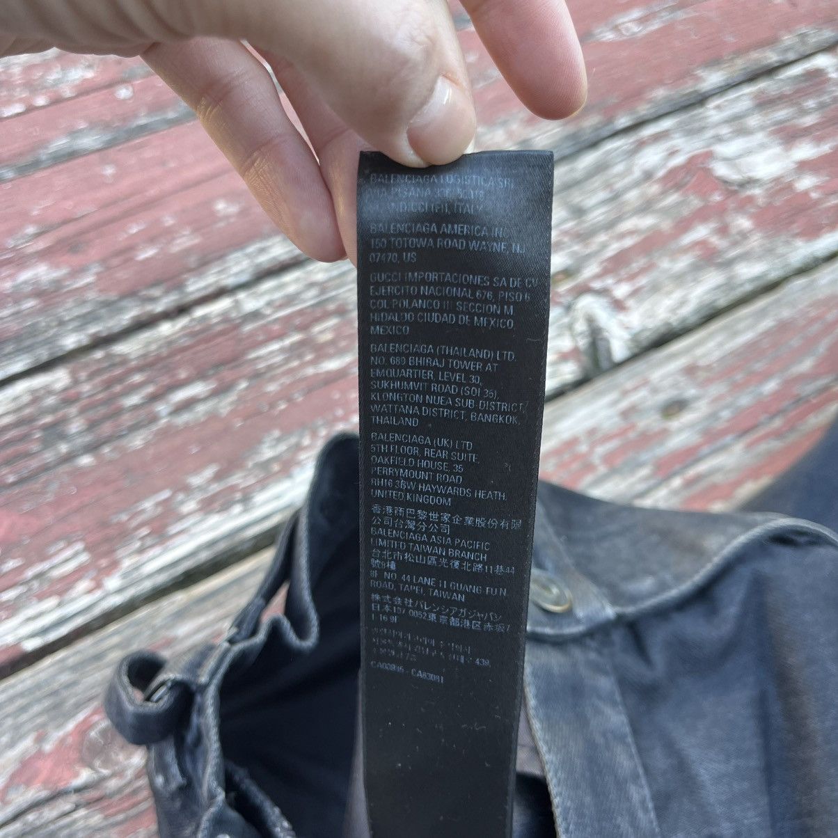 Balenciaga Balenciaga Black Baggy Ripped Skater Distressed Denim Jeans Size US 30 / EU 46 - 10 Thumbnail