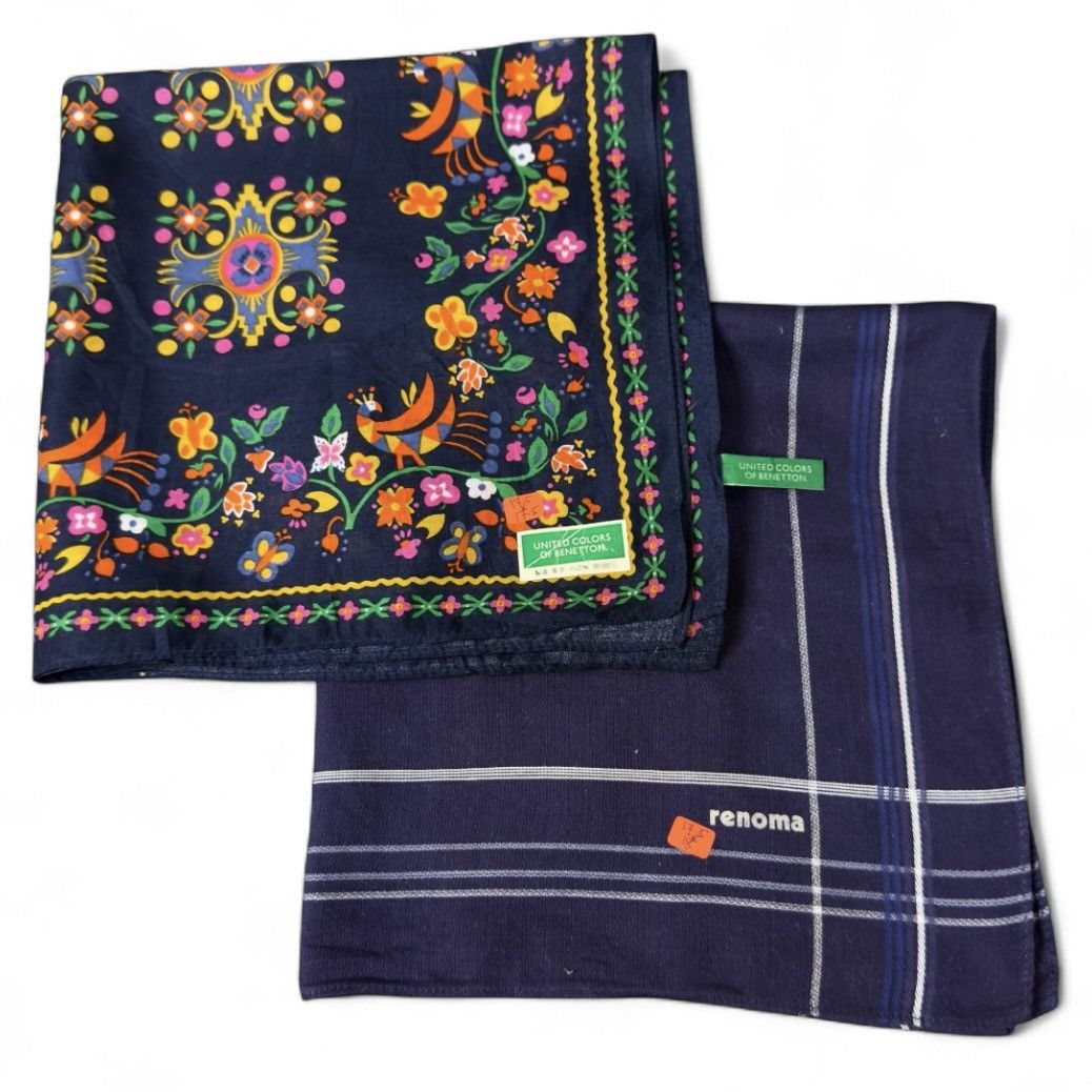 Vintage 🔥Handkerchief | Neckerchief | Bandana | Pocket-square | Size ONE SIZE - 1 Thumbnail