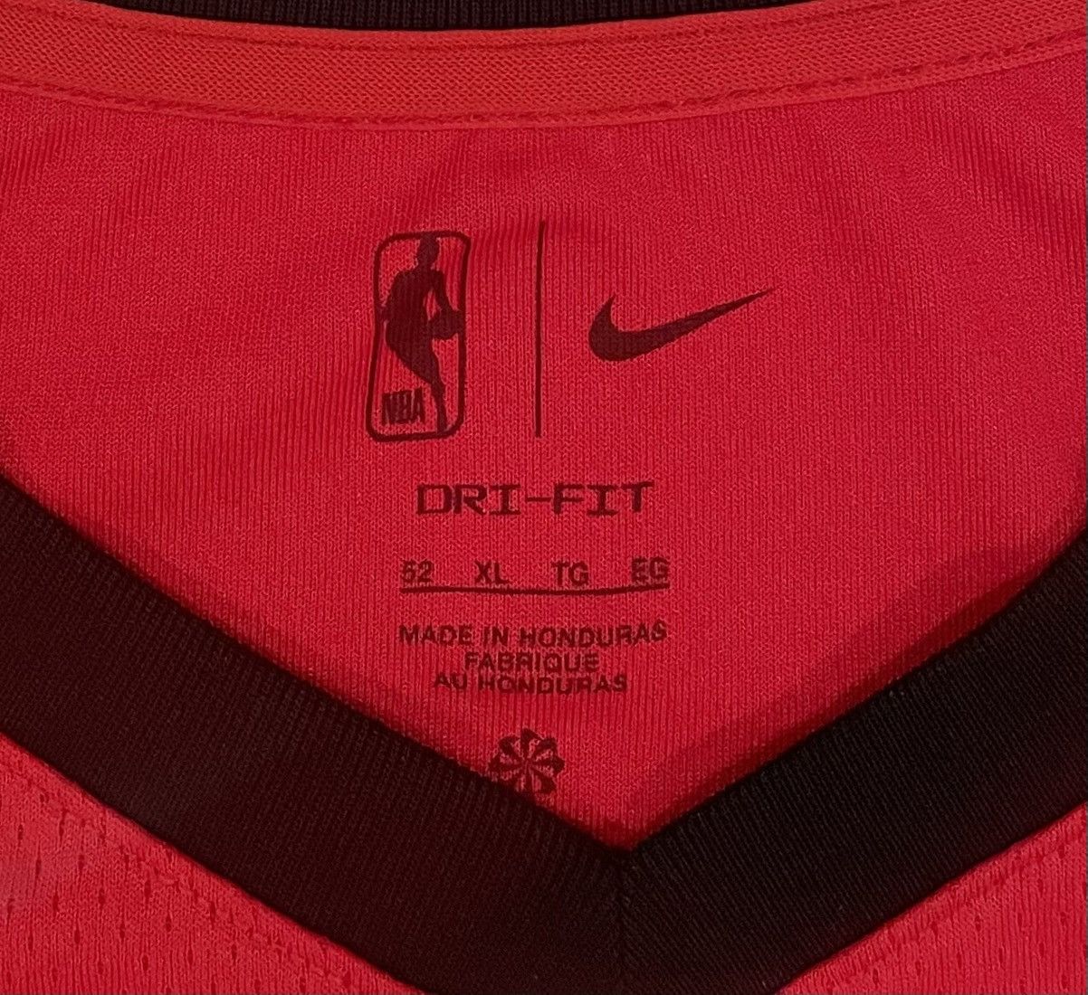 Nike Nike Houston Rockets Icon Jalen Green #4 Jersey Red Men’s XL Size US XL / EU 56 / 4 - 4 Thumbnail