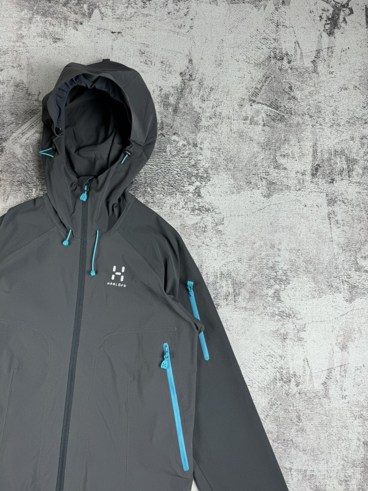Haglofs Vintage Haglofs Skarn Gorpcore Grey Light Jacket Windbreaker Size L / US 10 / IT 46 - 5 Thumbnail