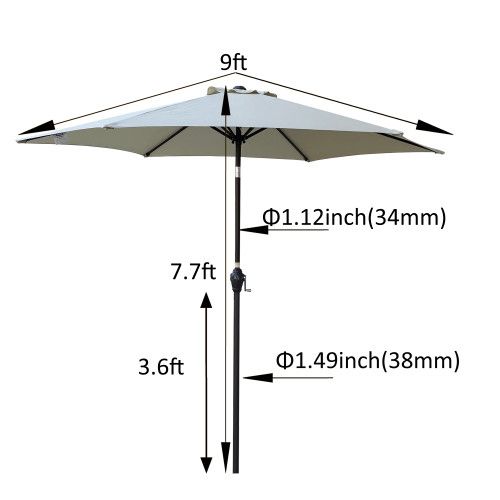 Designer × Homemade 9FT UMBRELLA Frozen Dew Size US L / EU 52-54 / 3 - 2 Thumbnail