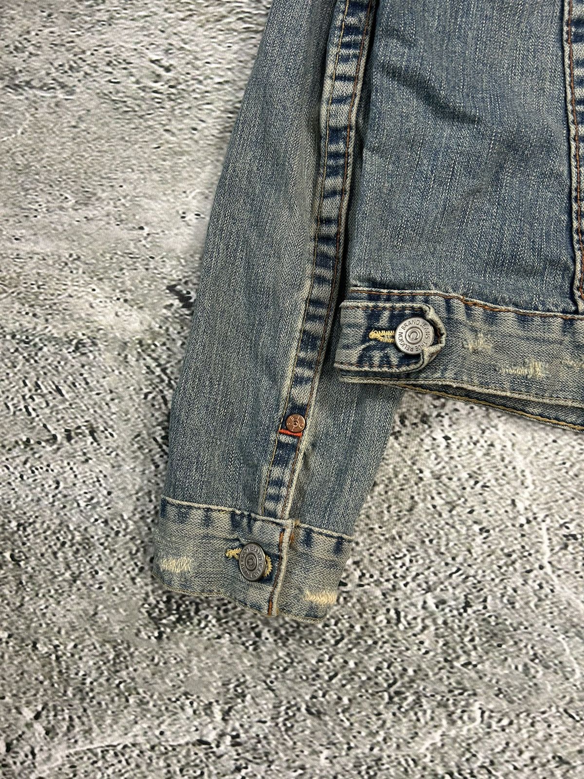 True Religion × Vintage True Religion vintage denim jacket blue contrast stitching Size S / US 4 / IT 40 - 8 Thumbnail