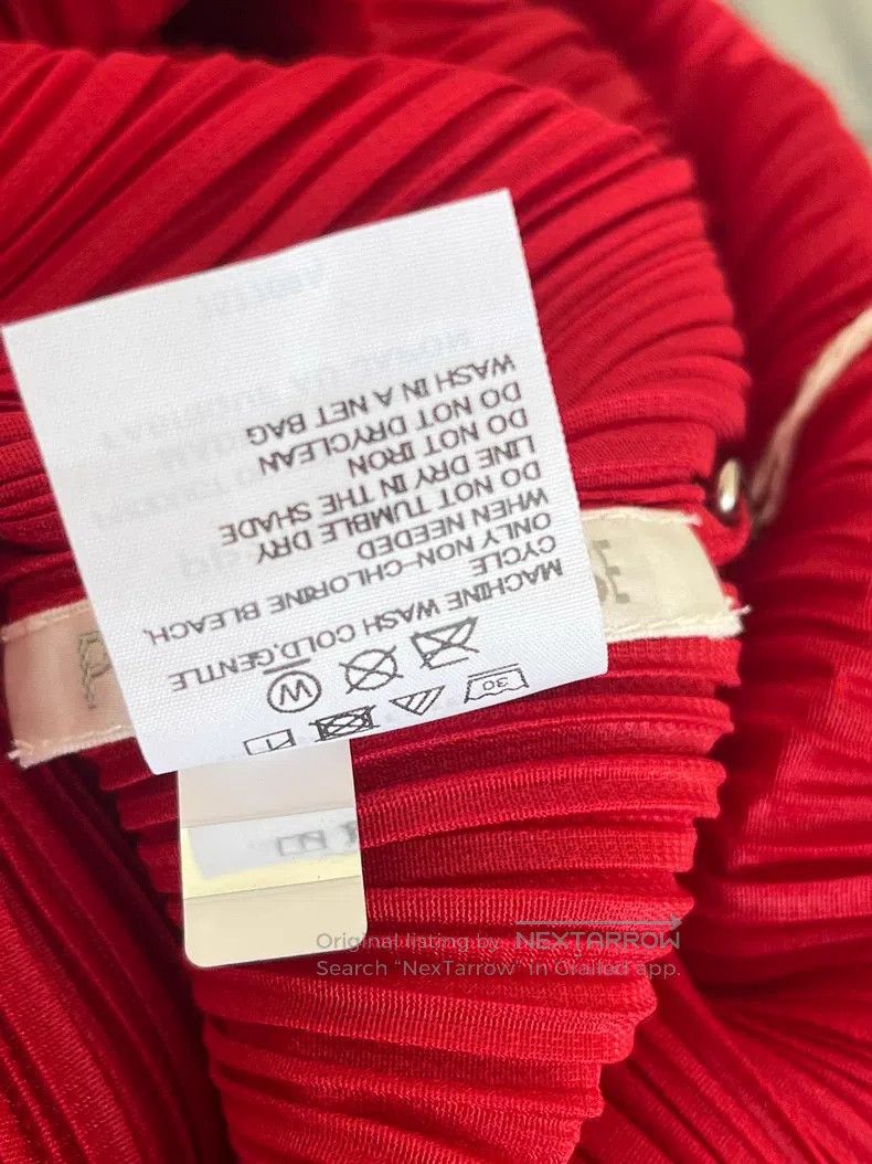 Issey Miyake Issey Miyake Red Dress Size XL / US 12-14 / IT 48-50 - 4 Thumbnail