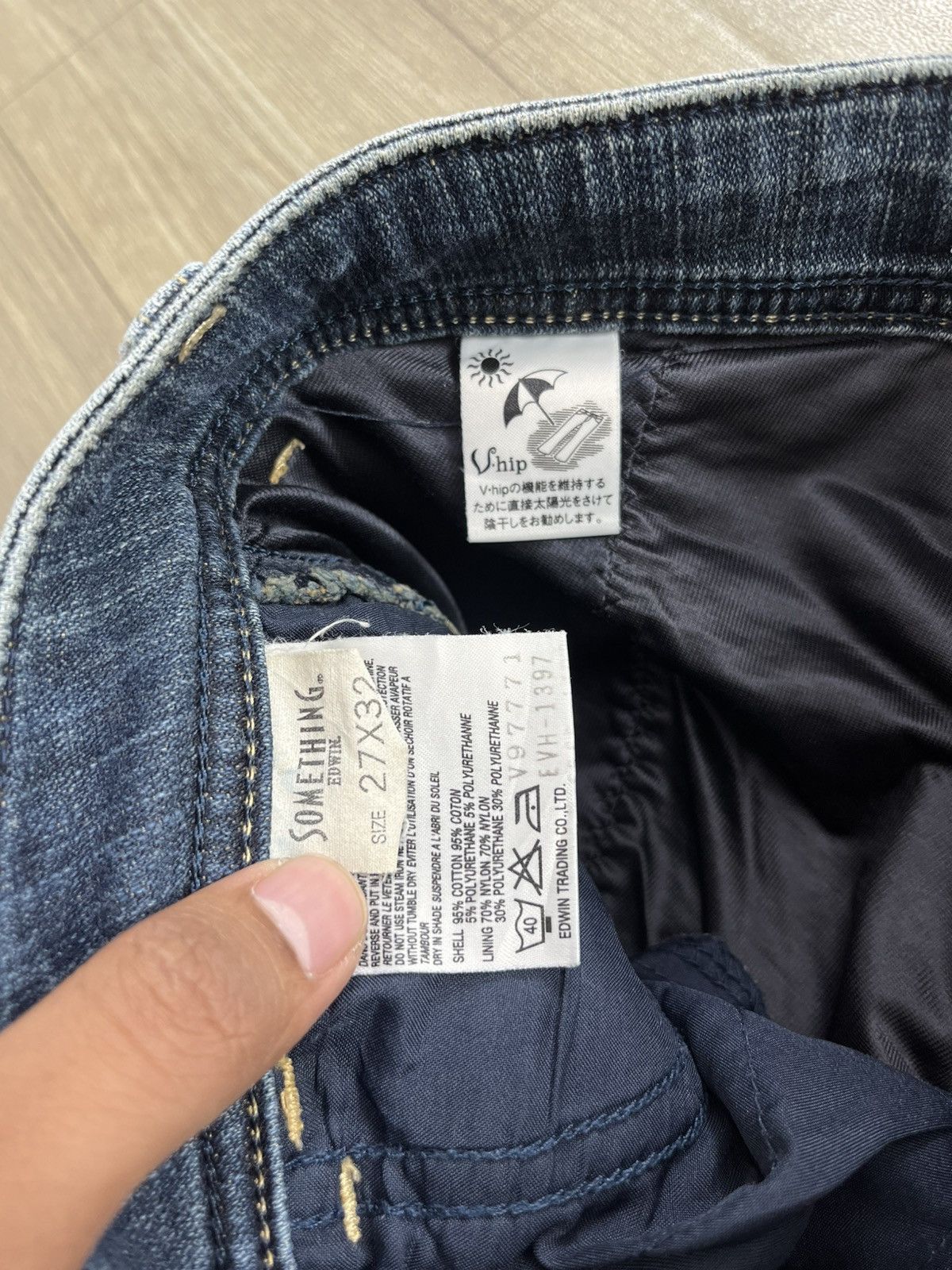 If Six Was Nine 2000s Something Edwin Flare Jeans High Street Japan Boot Cut Size US 26 / EU 42 - 10 Thumbnail