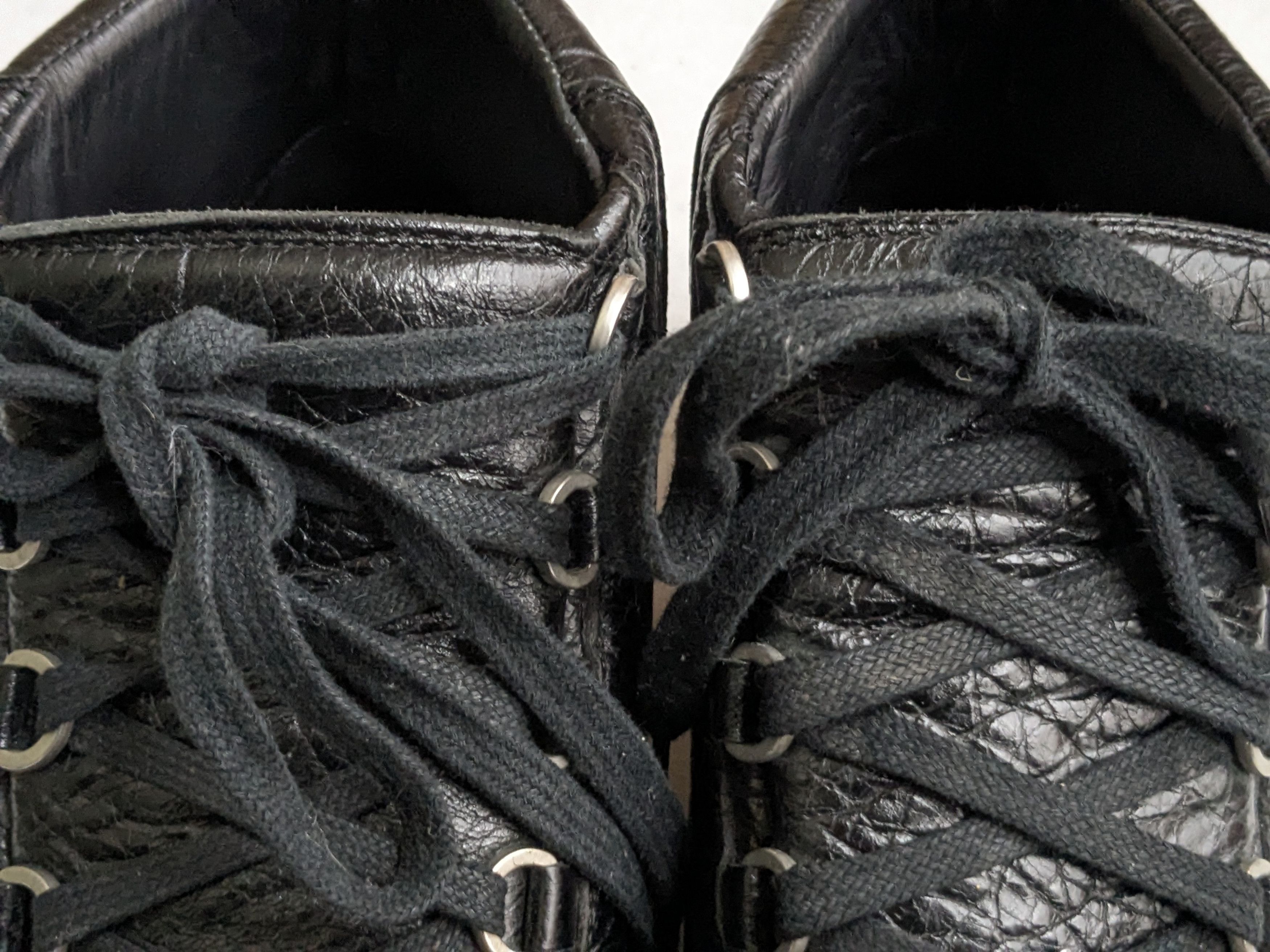 Balenciaga Balenciaga Arena Sneakers Black 10 Leather High Tops Size US 10 / EU 43 - 3 Thumbnail