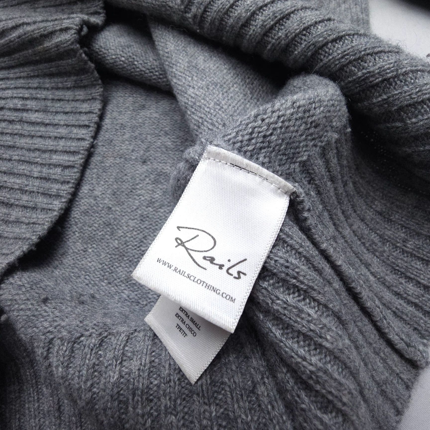 Rails Rails Wool Cashmere Sweater Pullover V-Neck Shirt XS Women Easy Casual Knit Vintage No Size XS / US 0-2 / IT 36-38 - 7 Thumbnail