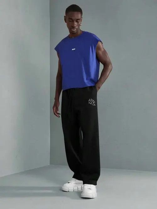 Other Straight VINTAGE Y2K Sweatpants Size US 36 / EU 52 - 3 Thumbnail