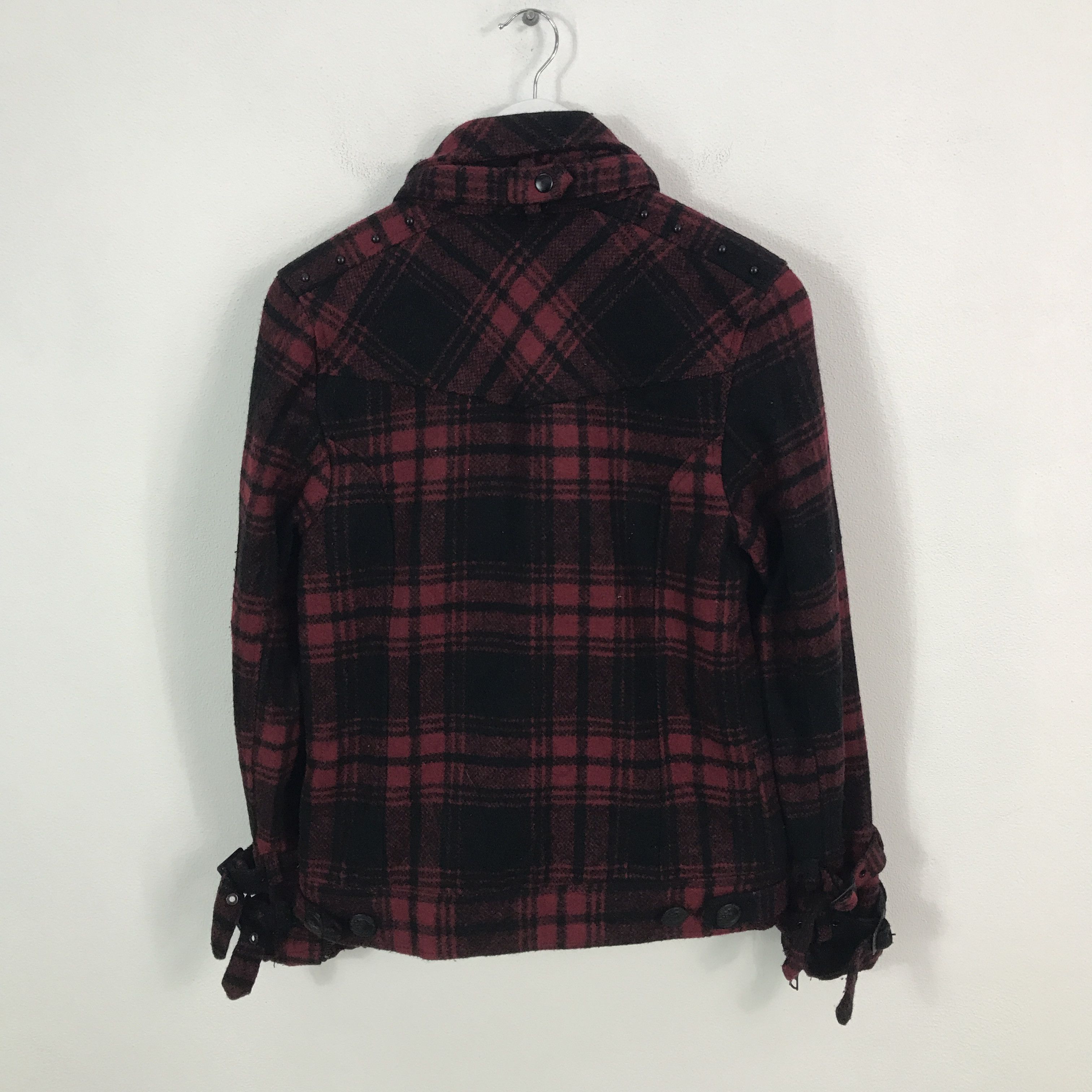 Japanese Brand XFRM Japan Wool Punk jacket Bondage style Size US M / EU 48-50 / 2 - 3 Thumbnail