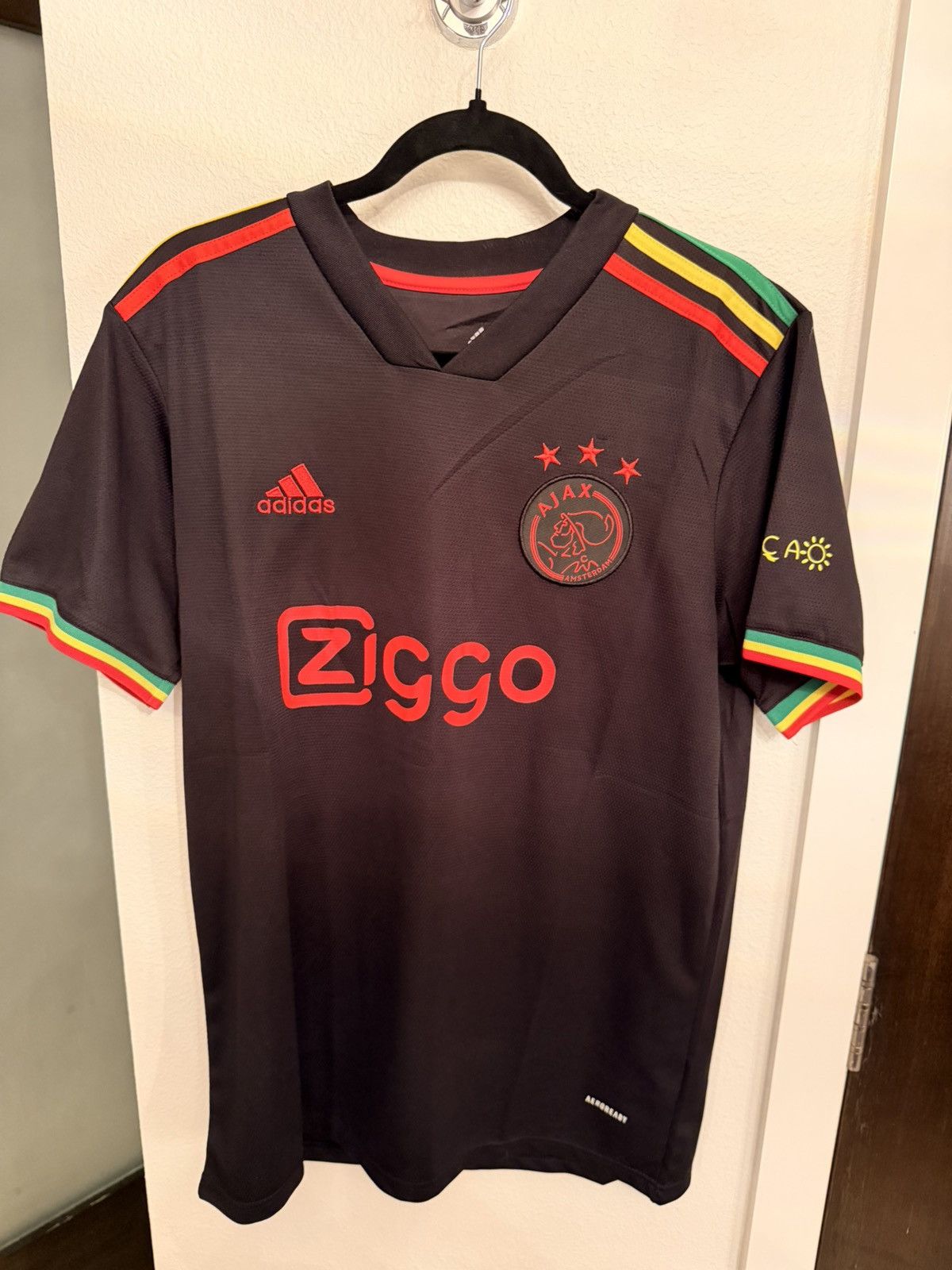 Adidas Ajax Bob Marley jersey Size US M / EU 48-50 / 2 - 3 Thumbnail