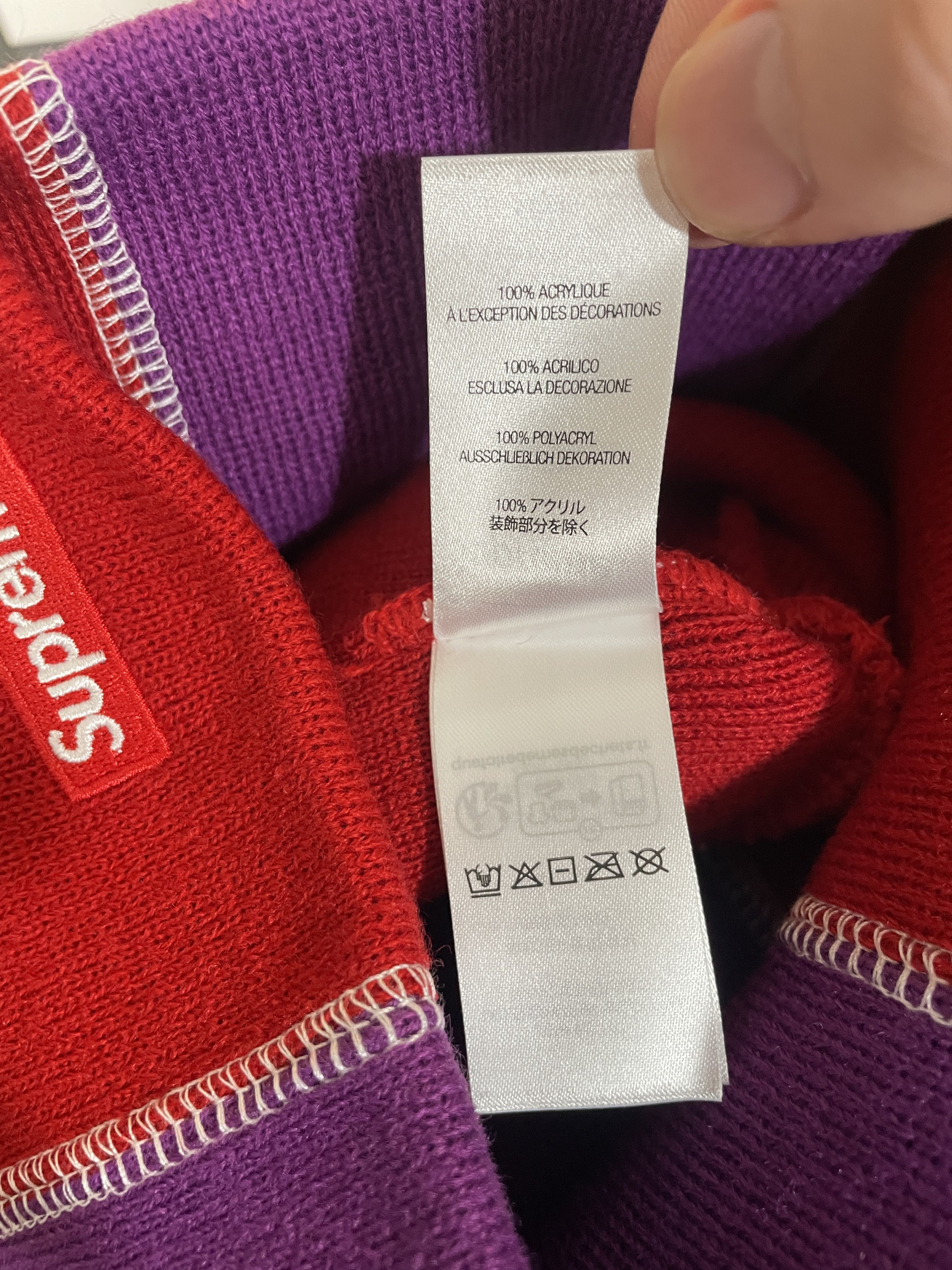 Supreme RACING PANEL BEANIE Size ONE SIZE - 5 Thumbnail