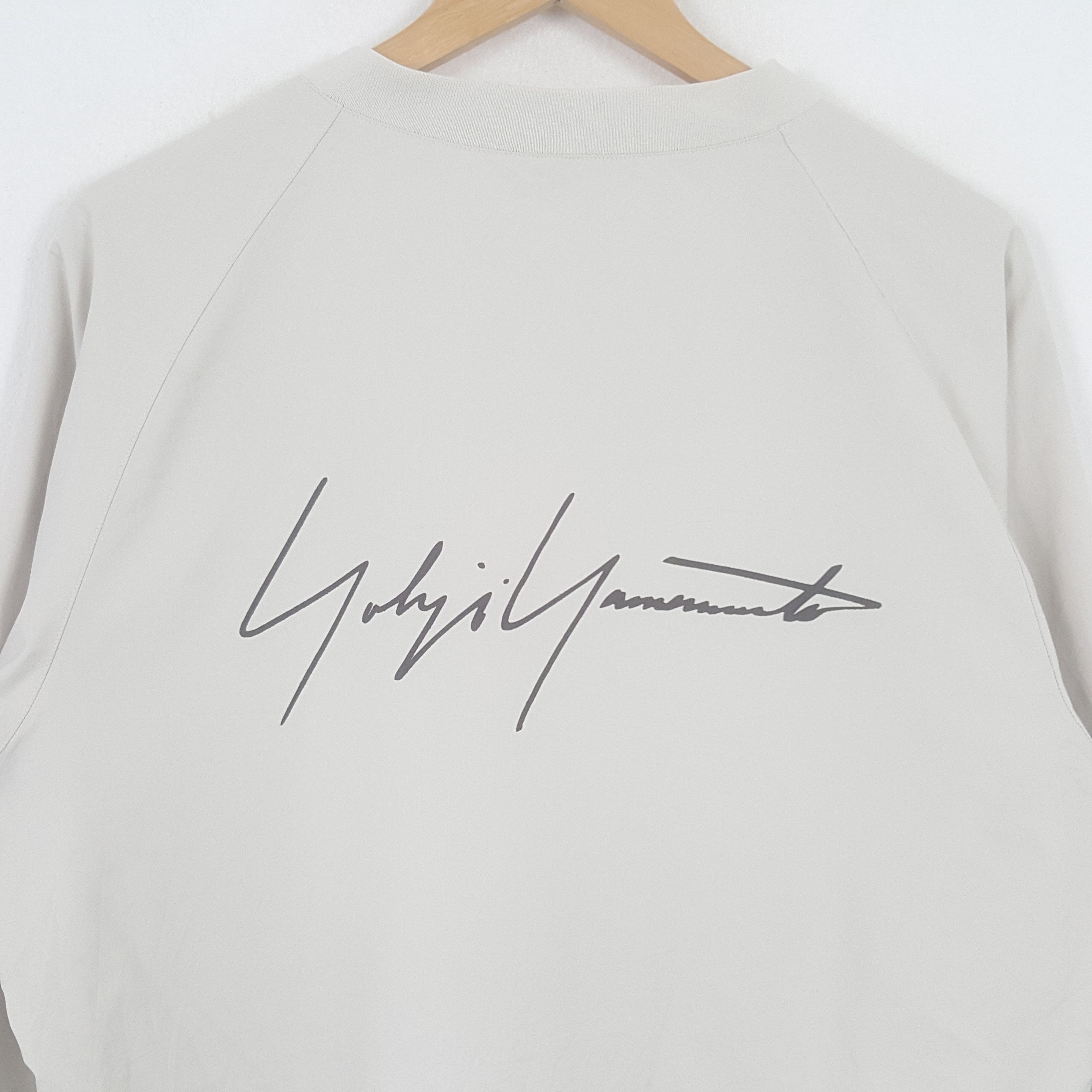 Adidas Vintage Adidas Yohji Yamamoto Custom Art New Era Sweatshirt Size US L / EU 52-54 / 3 - 2 Thumbnail