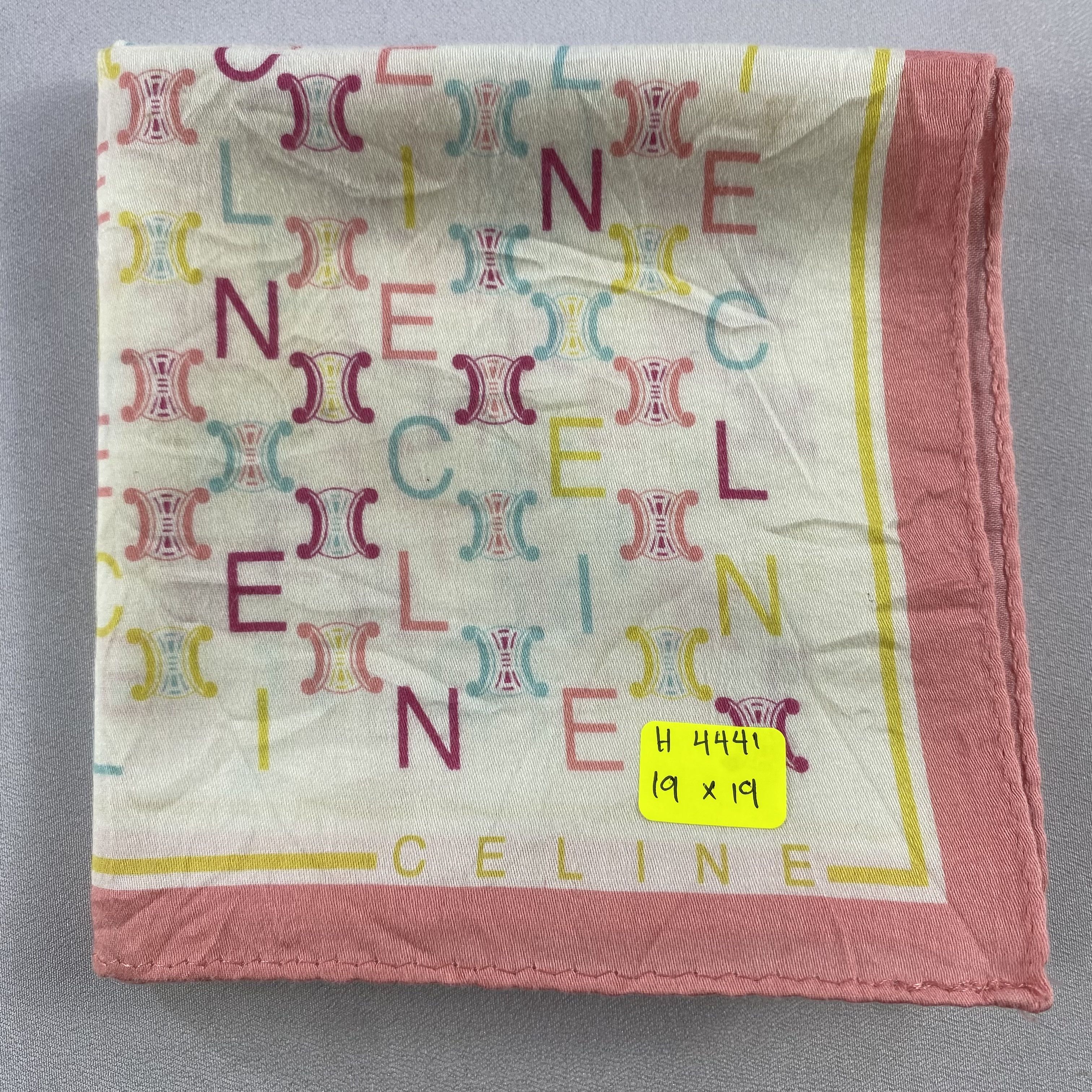 Celine × Vintage Celine Bandana/ Handkerchief / Neckerchief Size ONE SIZE - 5 Thumbnail
