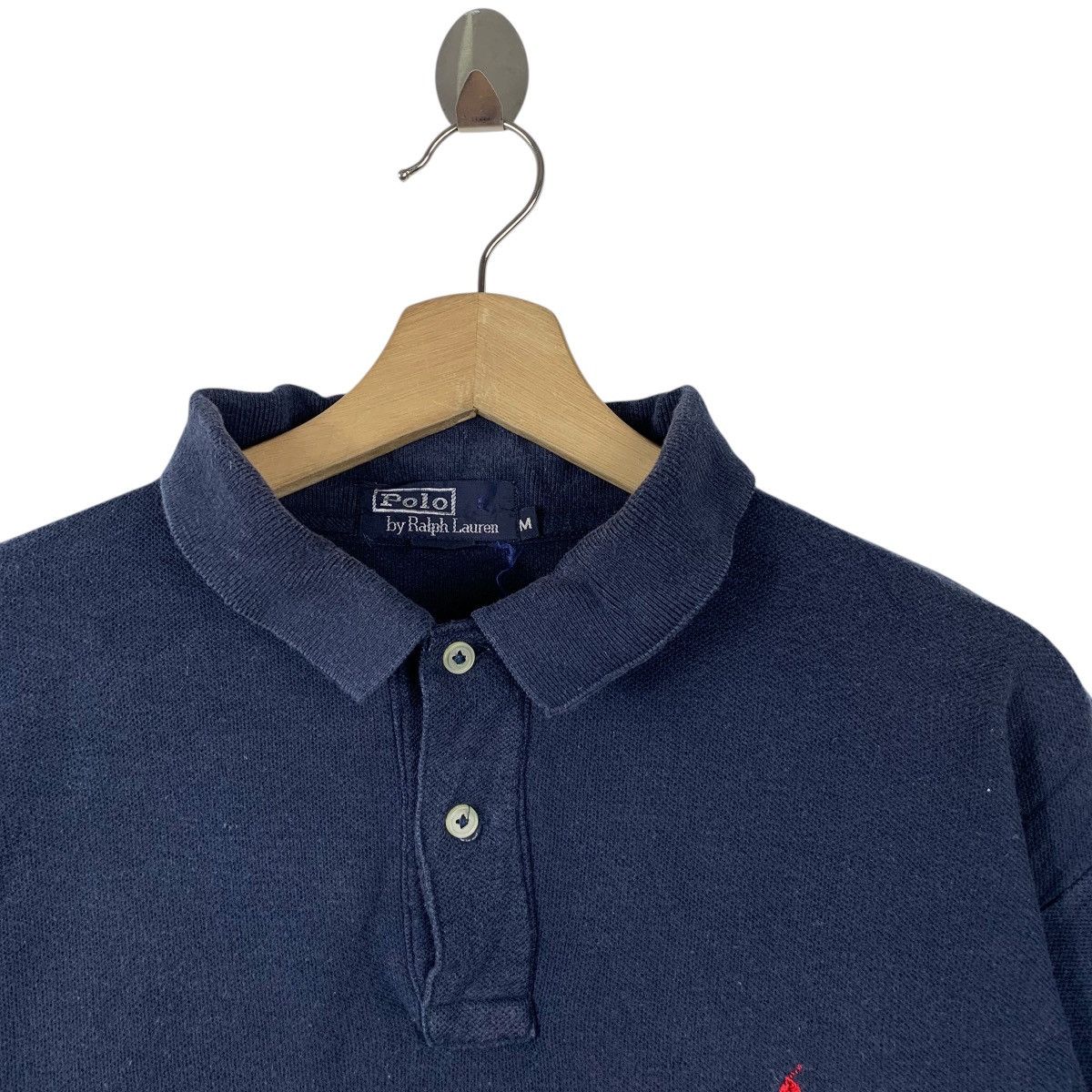 Polo Ralph Lauren Vintage POLO RALPH LAUREN Small Pony Blue Tee Shirt Top Size US M / EU 48-50 / 2 - 4 Thumbnail