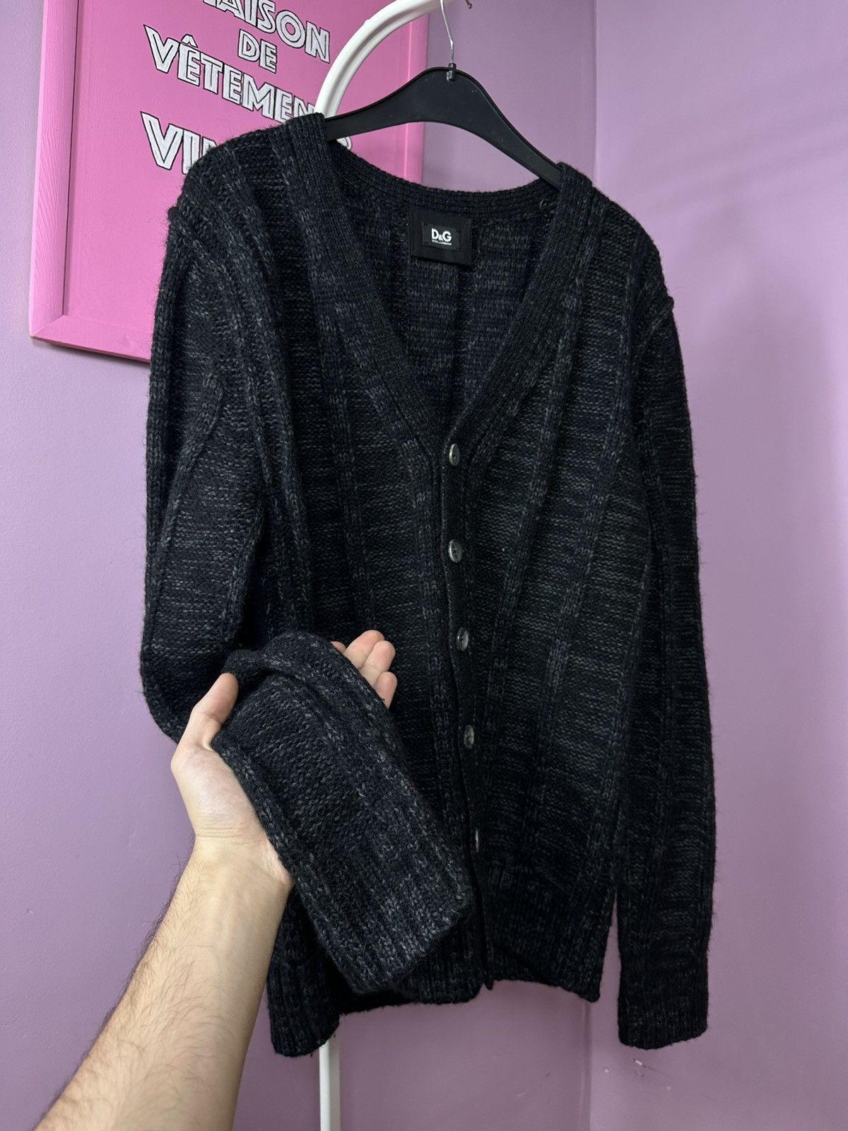 Dolce & Gabbana 2000 Dolce Gabbana Knitted Button Up Cardigan Sweater Wool Size US M / EU 48-50 / 2 - 4 Thumbnail