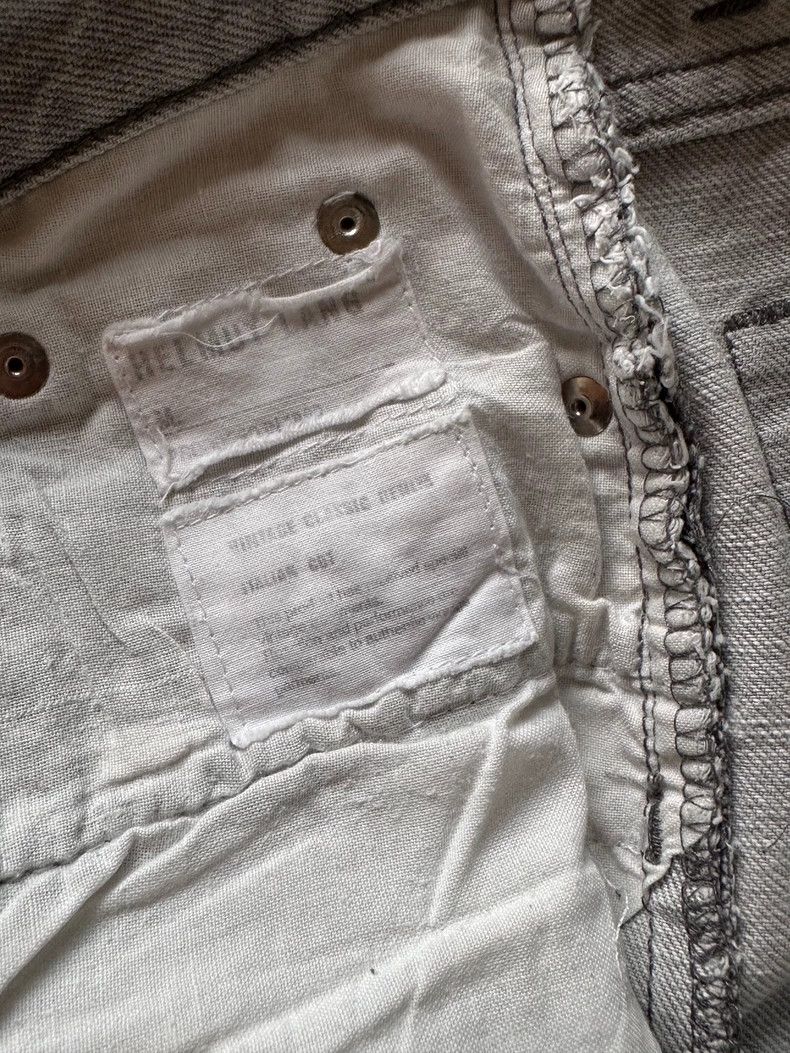 Helmut Lang HELMUT LANG Grey buffalo jeans Size US 26 / EU 42 - 6 Thumbnail
