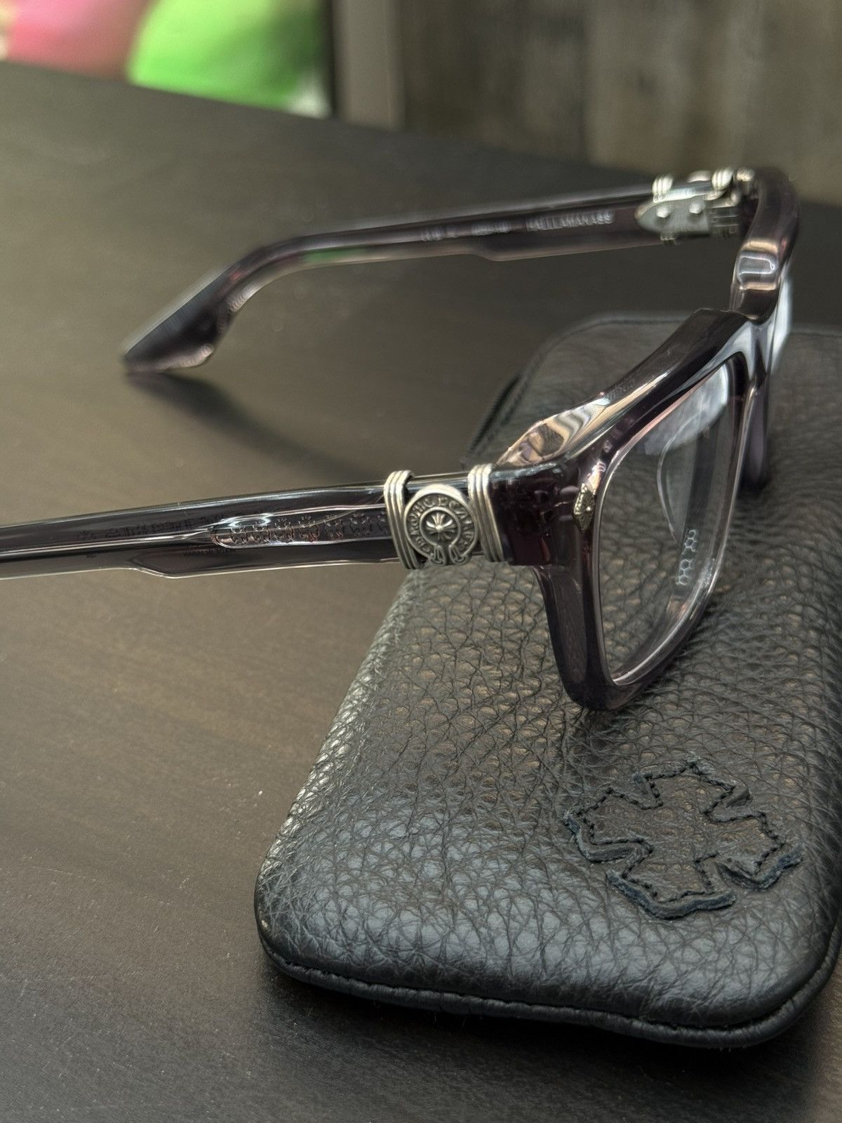 Chrome Hearts Chrome Hearts Flint “Halllamanass” Clear Glasses (NEW) Size ONE SIZE - 4 Thumbnail