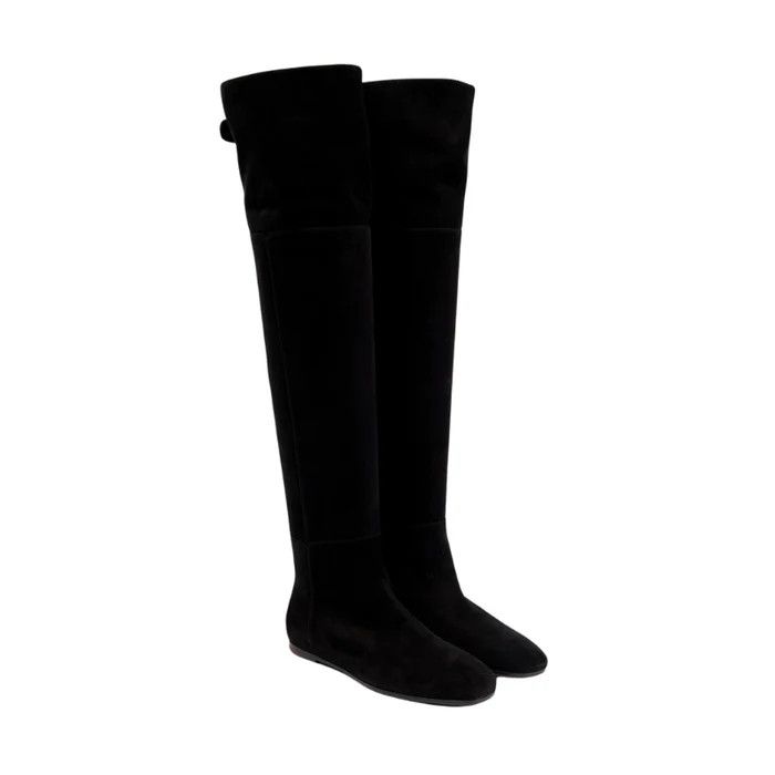 Loro Piana o1wfsh0625 Boots in Black Size US 9 / IT 39 - 1 Thumbnail
